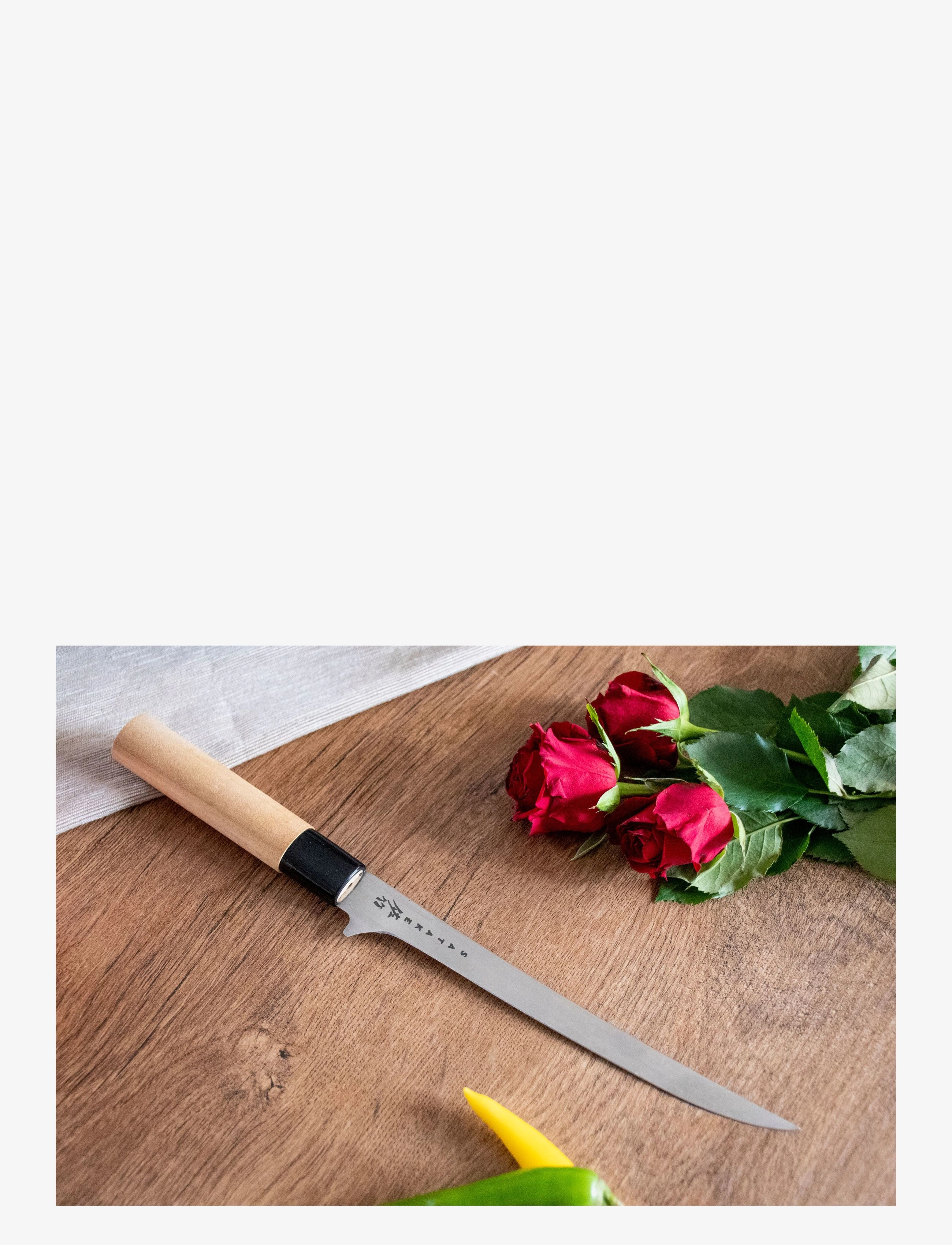 Satake - Satake Houcho file knife 17 cm - beige - 3
