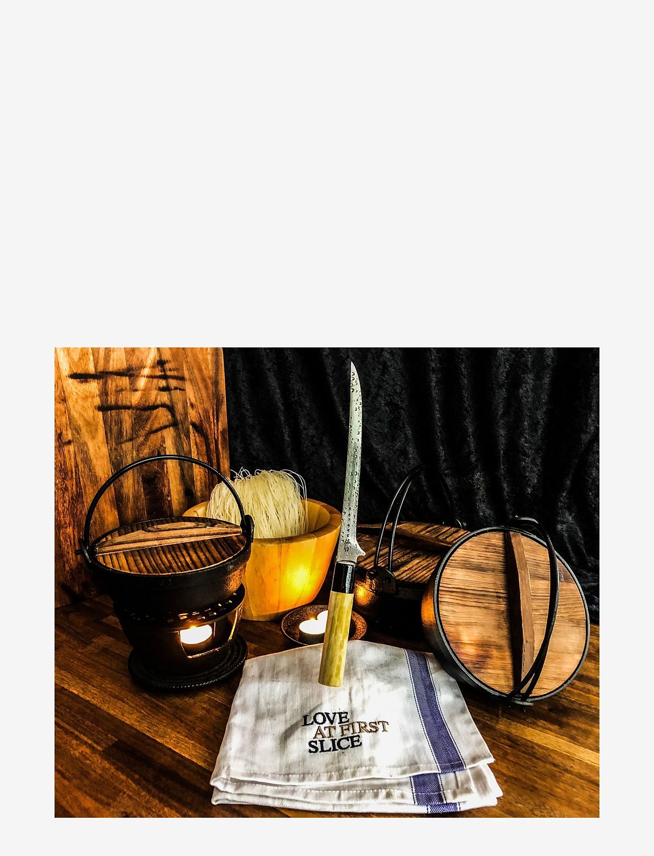 Satake - Satake Houcho file knife 17 cm - beige - 3