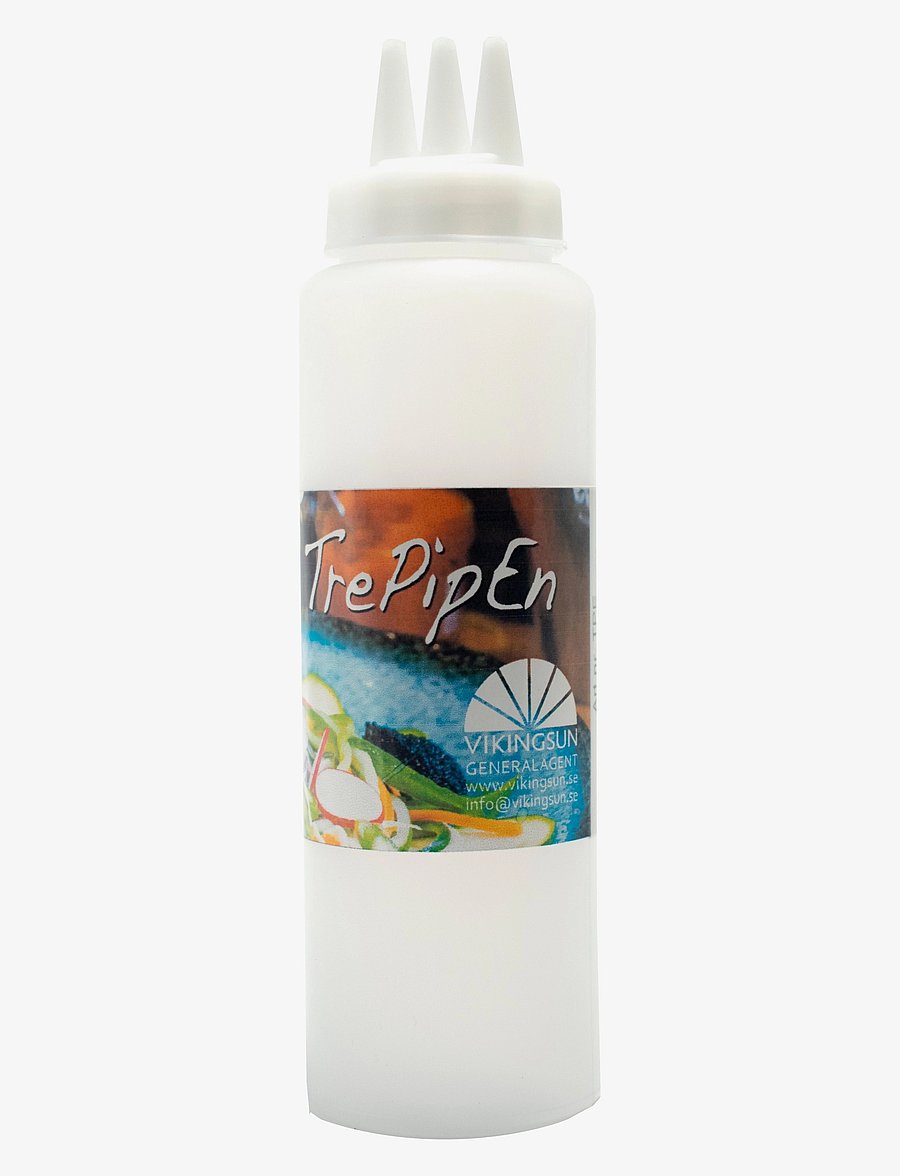 Satake - Dressingflaska med 3 pipar – TrePipEn. Levereras i en displaybox med utvikbar skylt. - white - 0