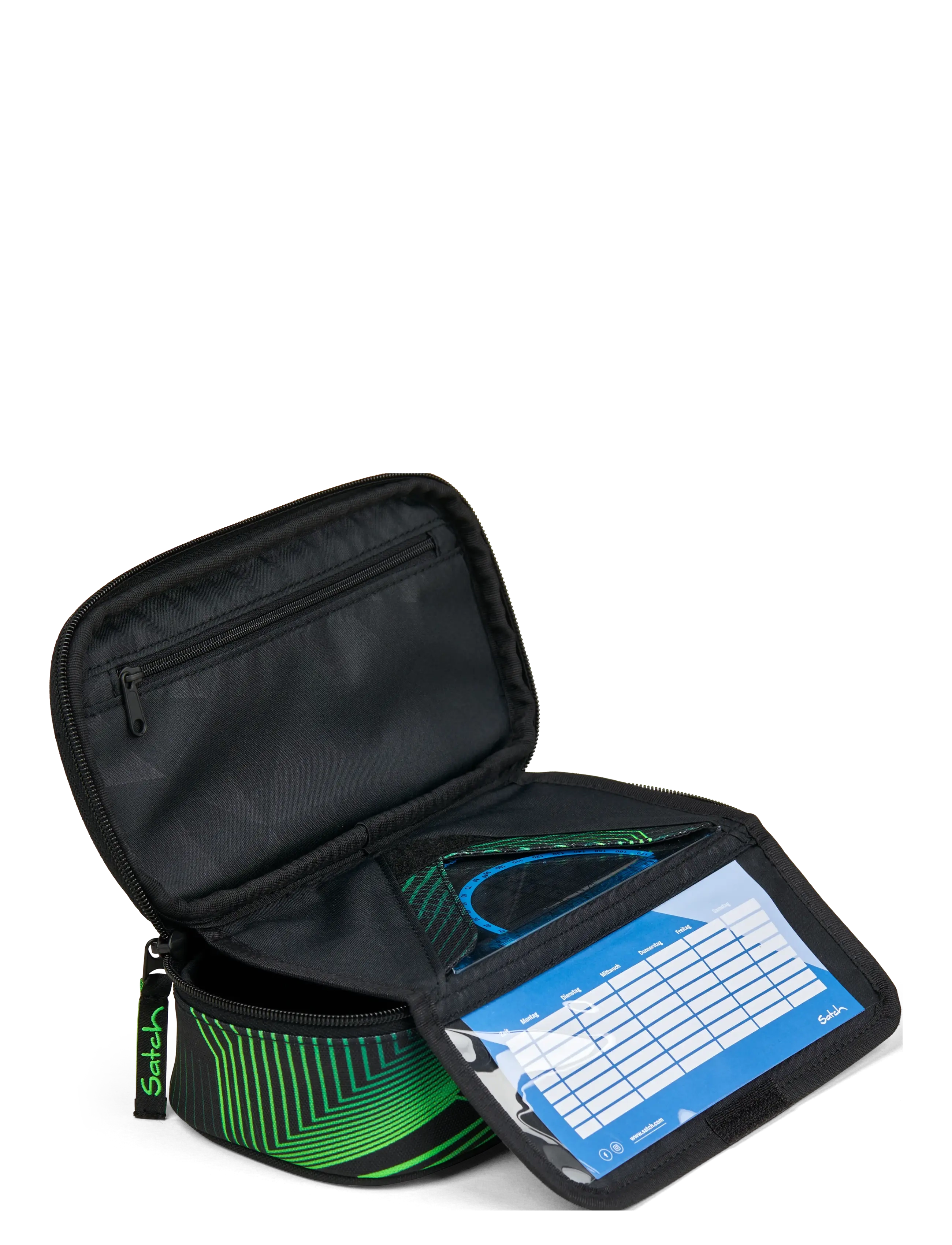 Satch - PENCILCASE - seismic green - 2