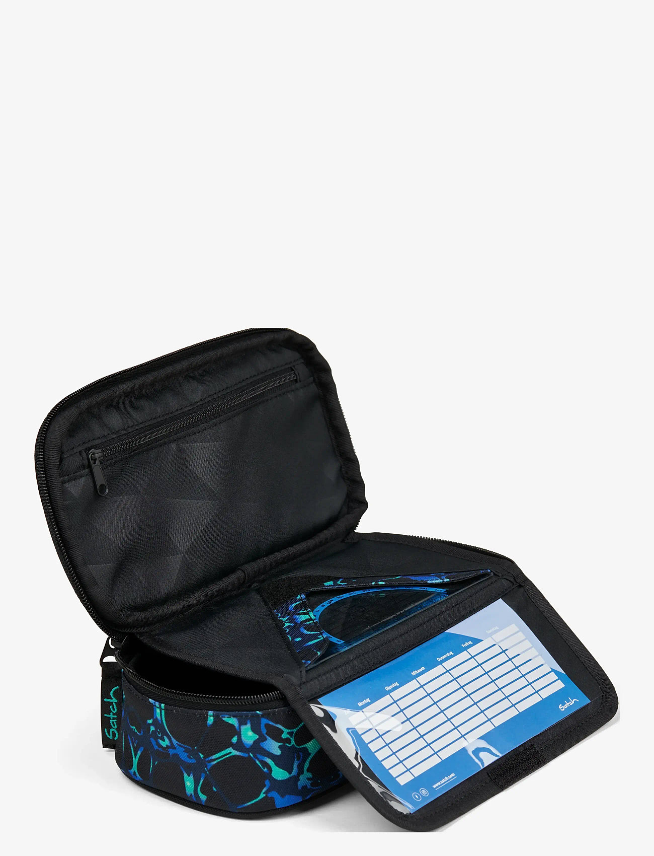 Satch - PENCILCASE Caleido Blue - caleido blue - 2