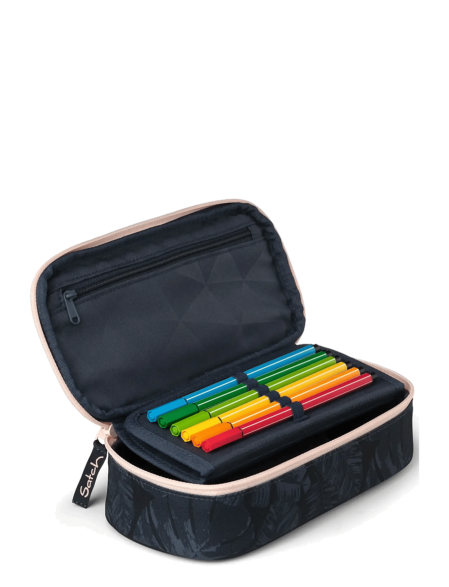 Satch - PENCILCASE - penalhuse - midnight jungle - 2