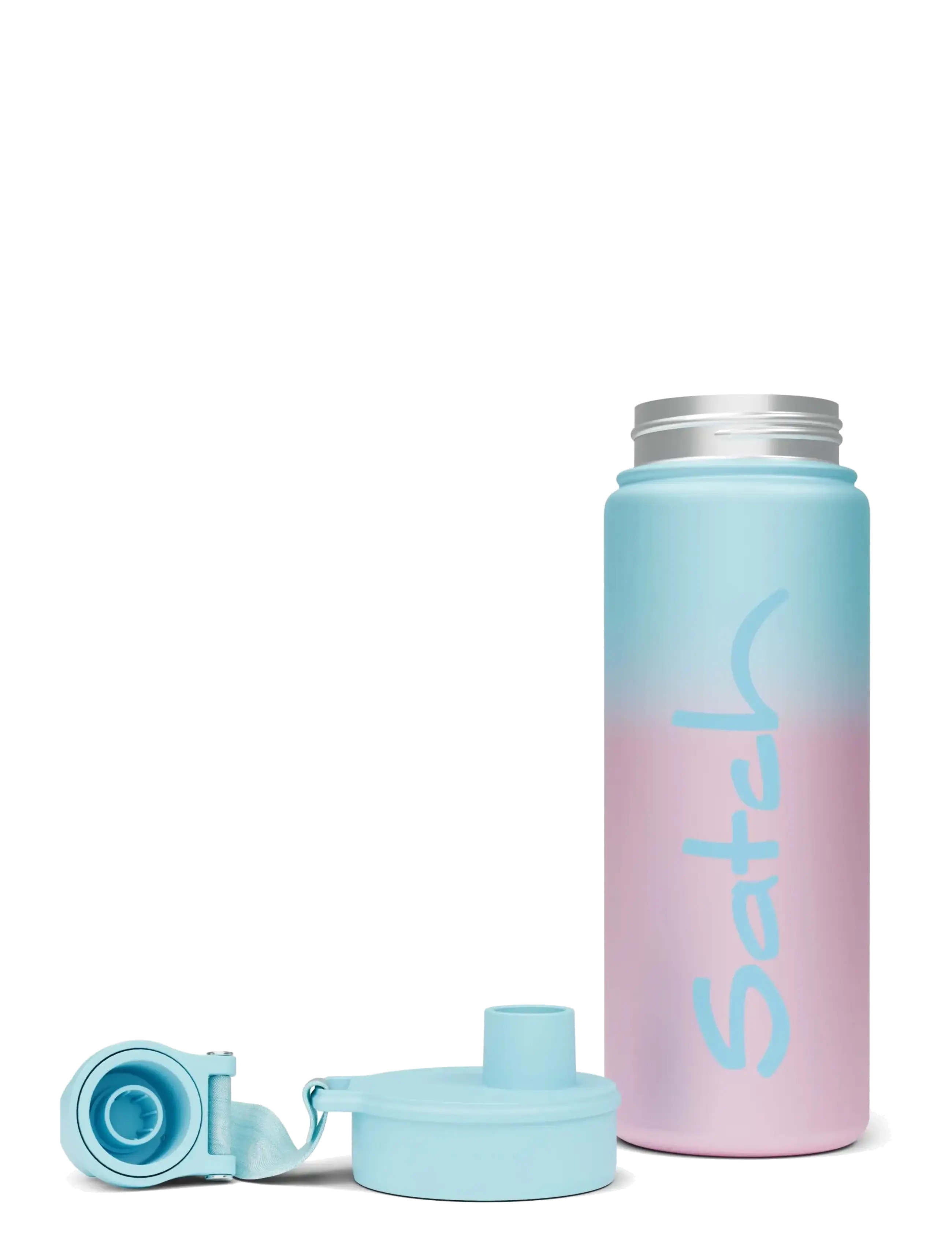 Satch - BOTTLE - vandflasker - light blue gaffiti - 1
