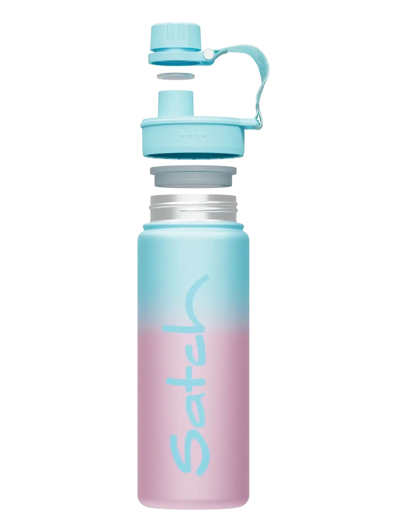 Satch - BOTTLE - vandflasker - light blue gaffiti - 2
