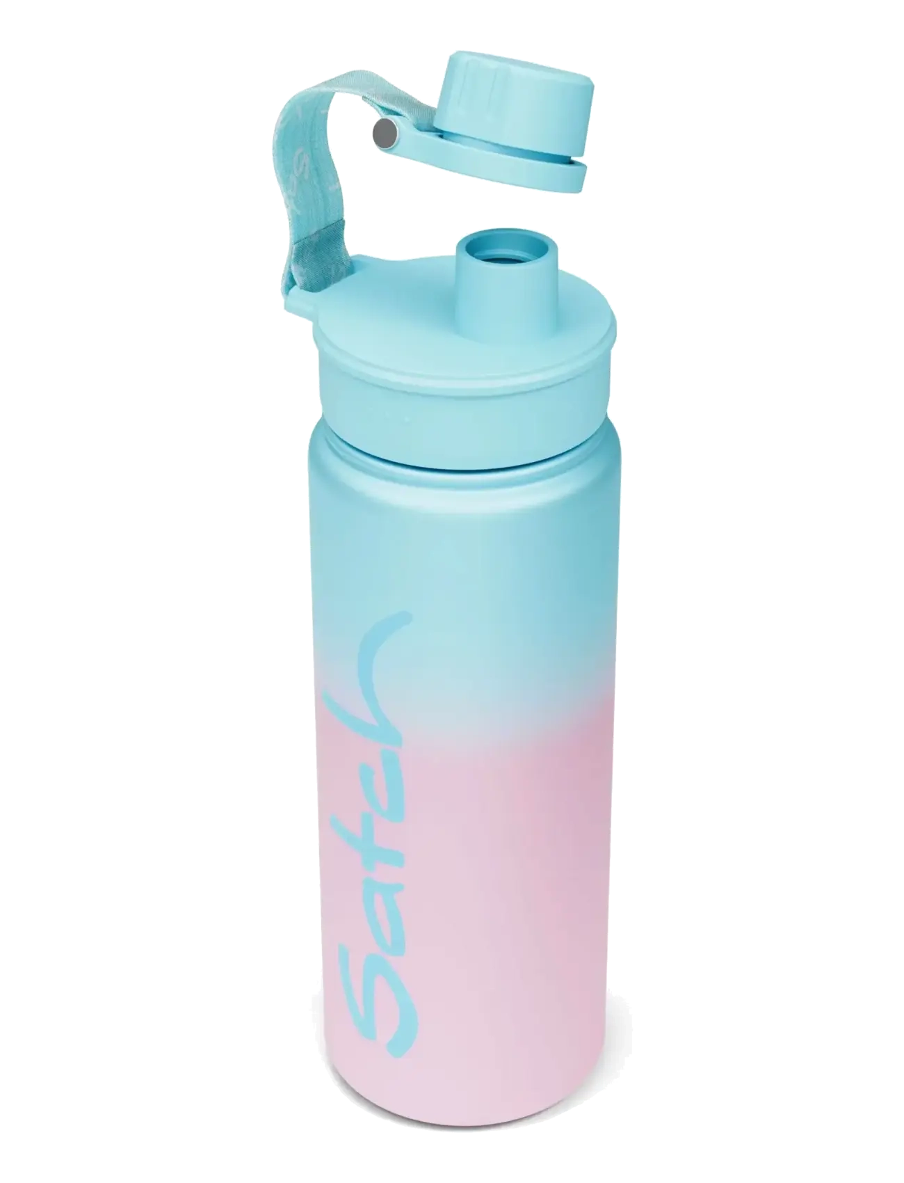 Satch - BOTTLE - vandflasker - light blue gaffiti - 3