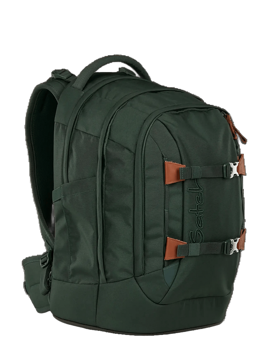 Satch - PACK - skolväskor - nordic forest green - 2