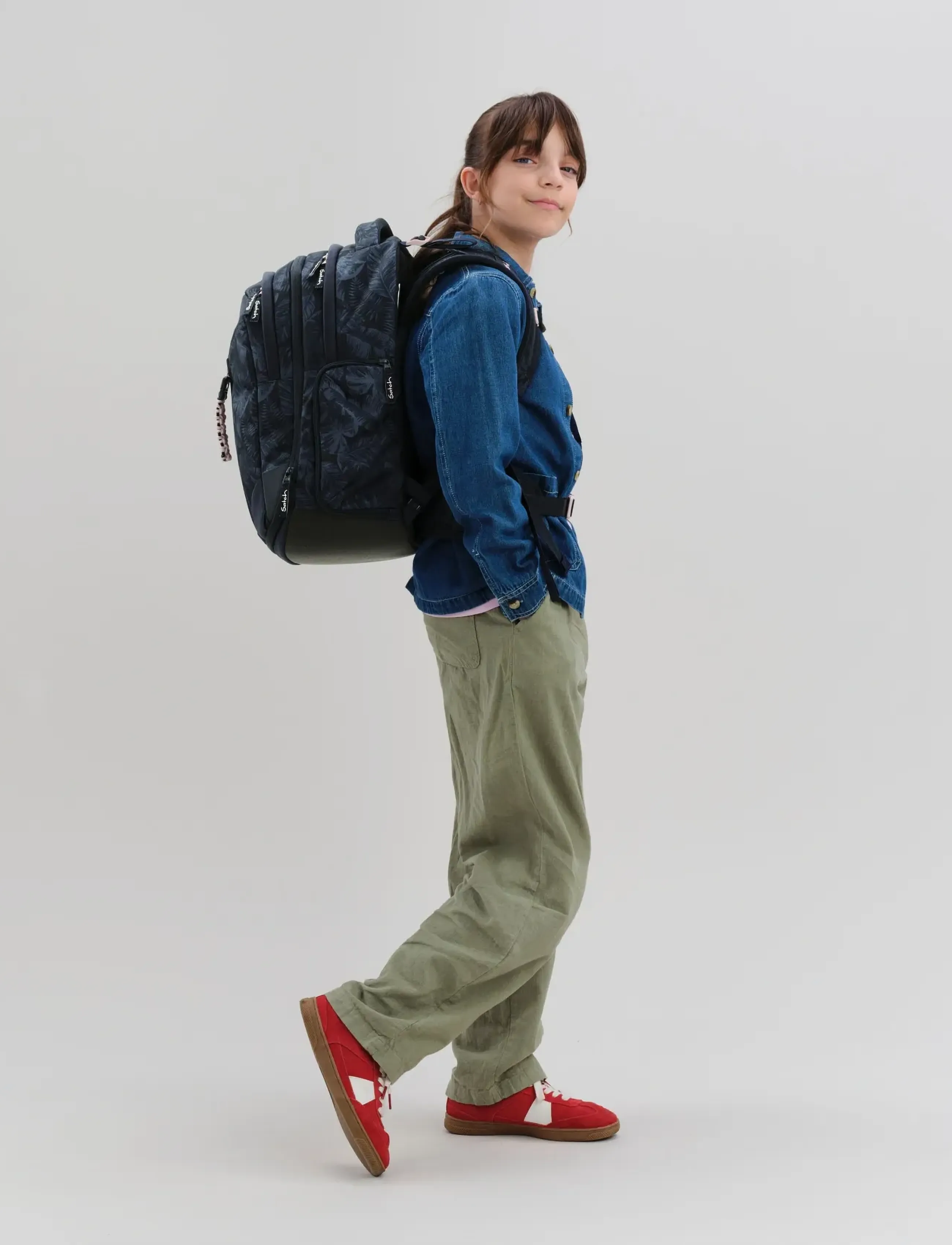 Satch Match, 35 L, Bags, Marineblau - Backpacks, Kinder