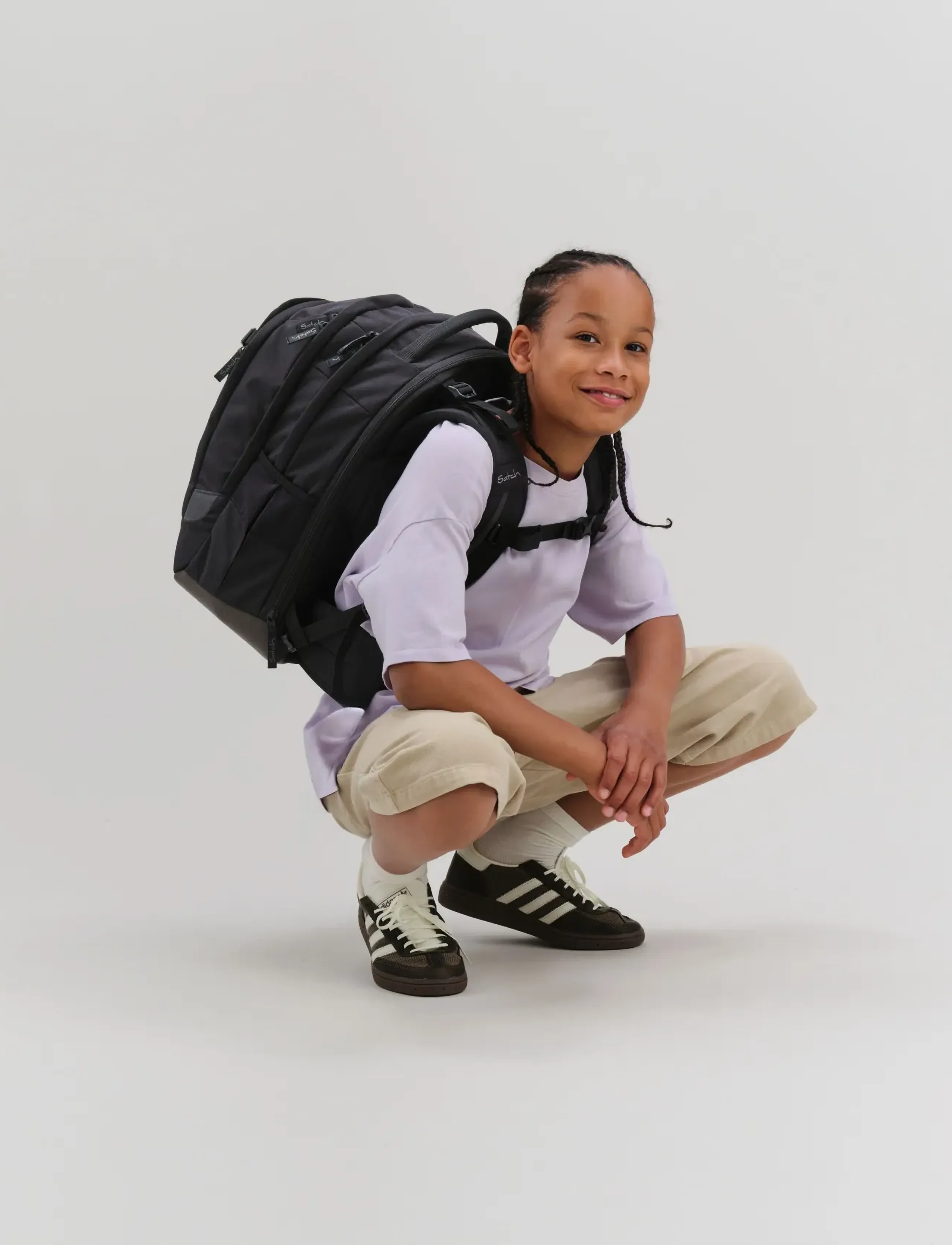Satch Match Plus, 35 L, Bags, Schwarz - Backpacks, Kinder