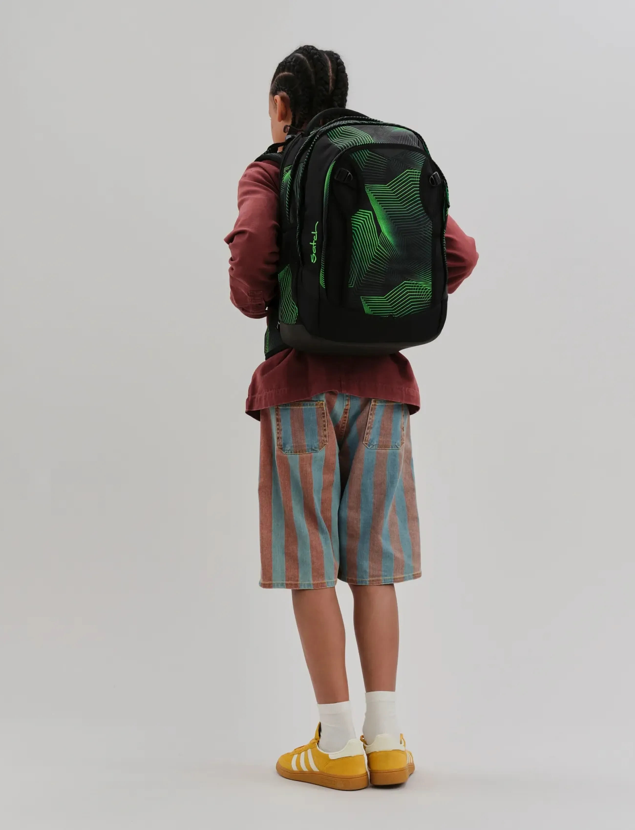 Satch Match Plus, 35 L, Bags, Grün - Backpacks, Kinder