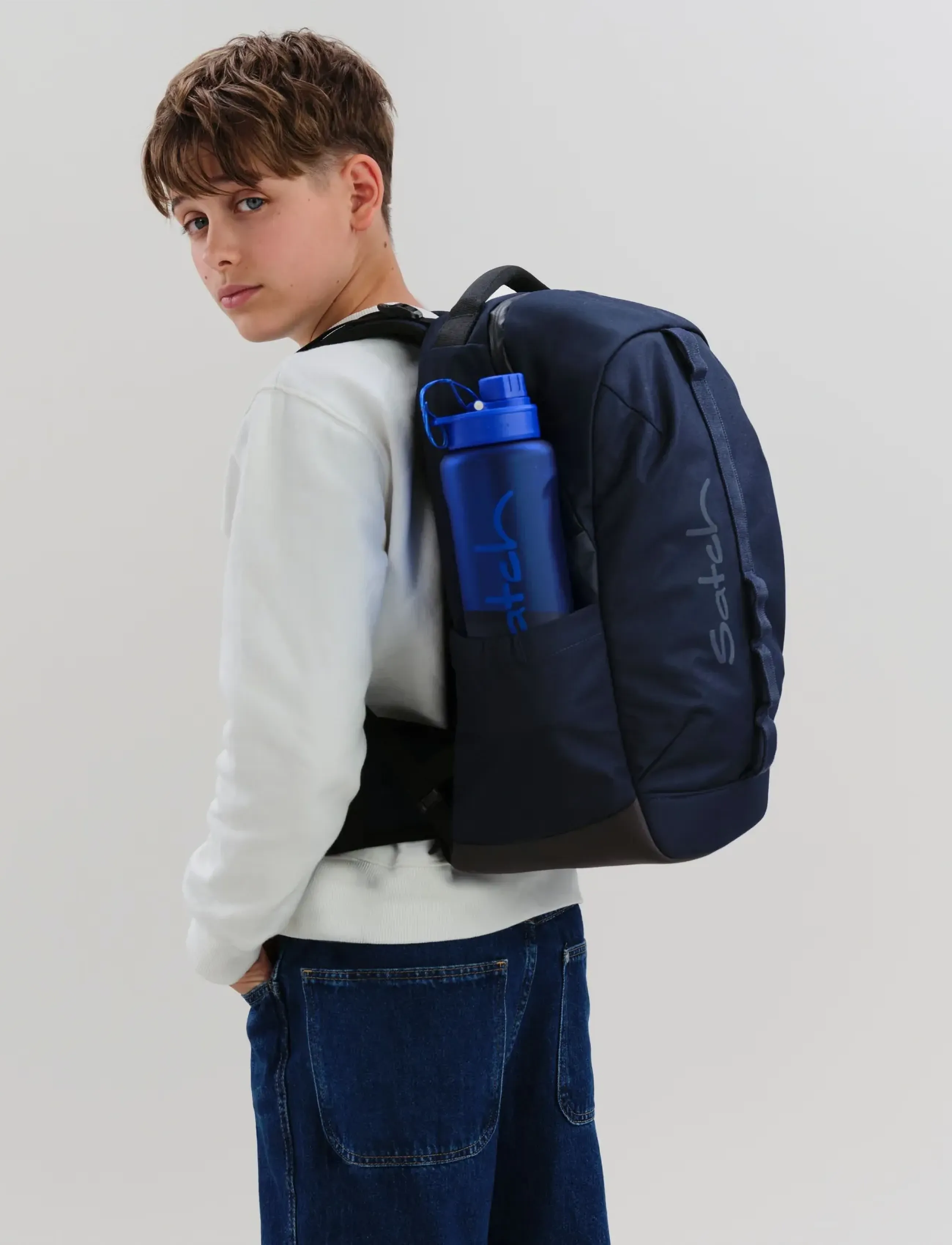 Satch Con:next, 22 L, Bags, Marineblau - Backpacks, Kinder