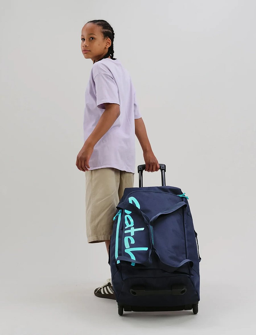 Satch - QUEST - reisetaschen für kinder - jet mint - 5