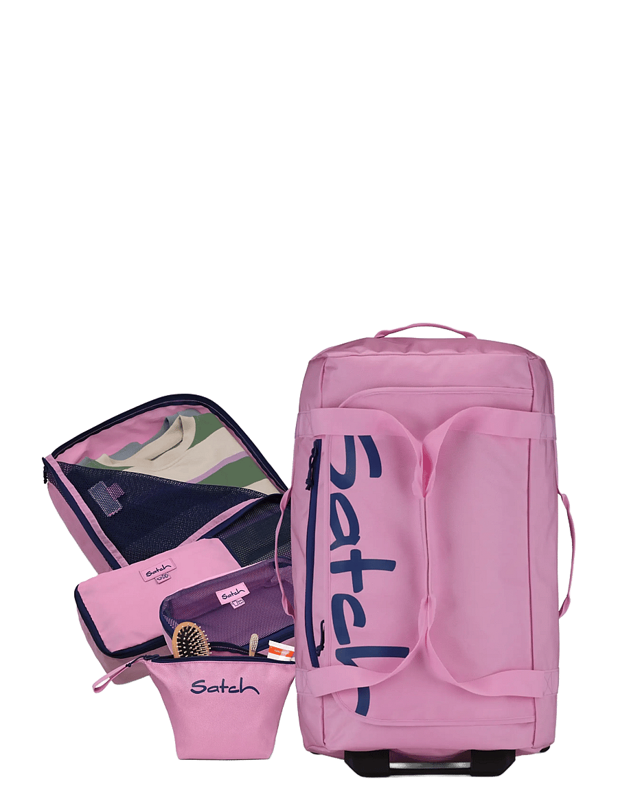 Satch - QUEST SET - reisetaschen für kinder - jet pink - 1