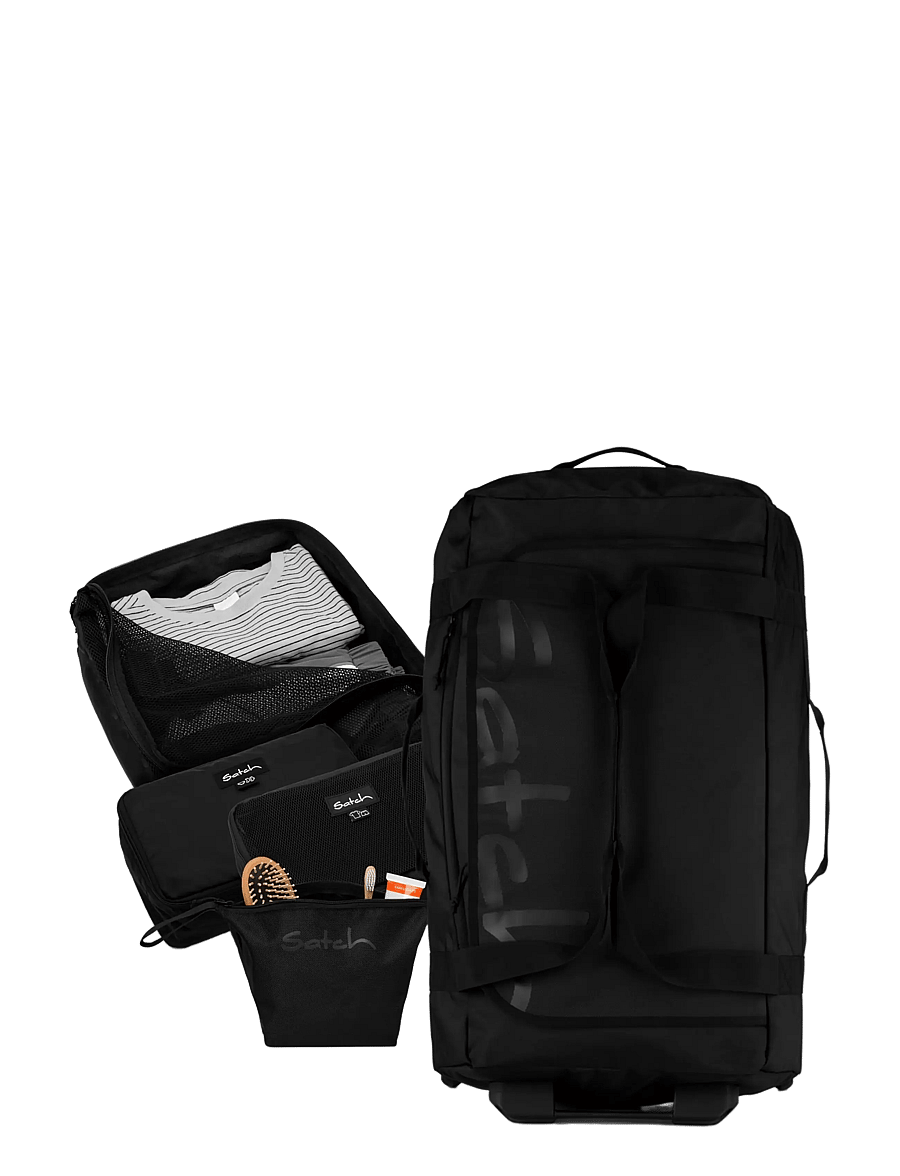 Satch - QUEST SET - reisetaschen für kinder - jet black - 1