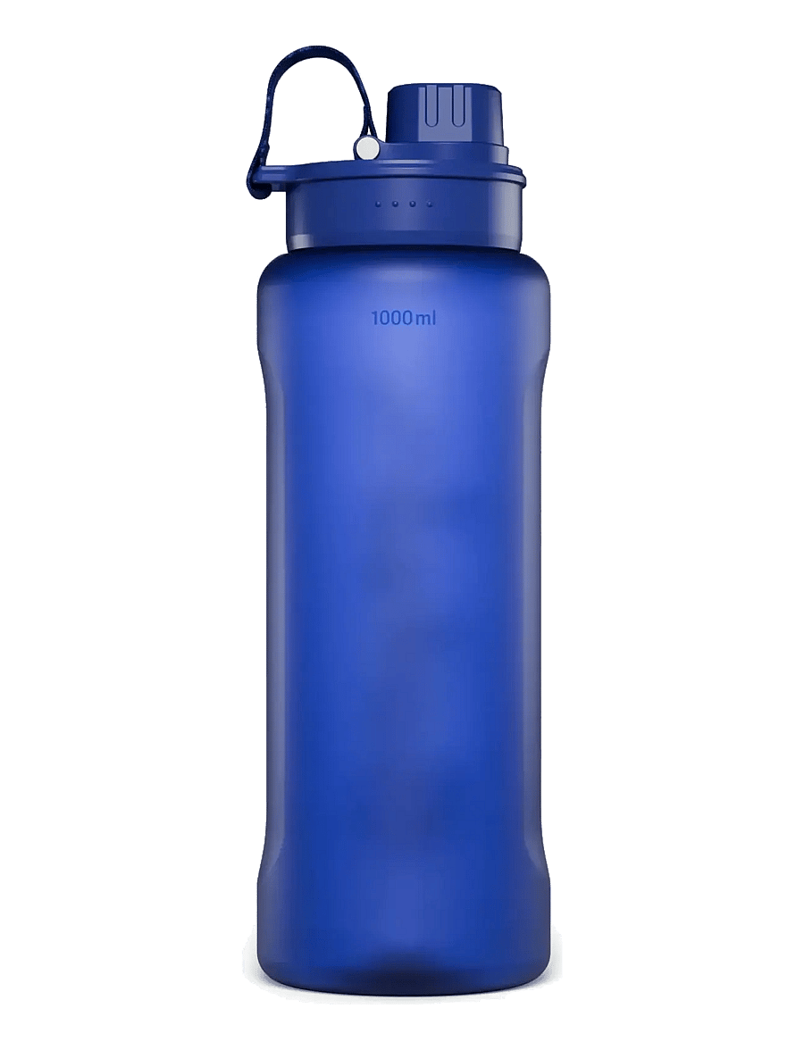 Satch - BIG BOTTLE - wasserflaschen - cobalt blue - 1