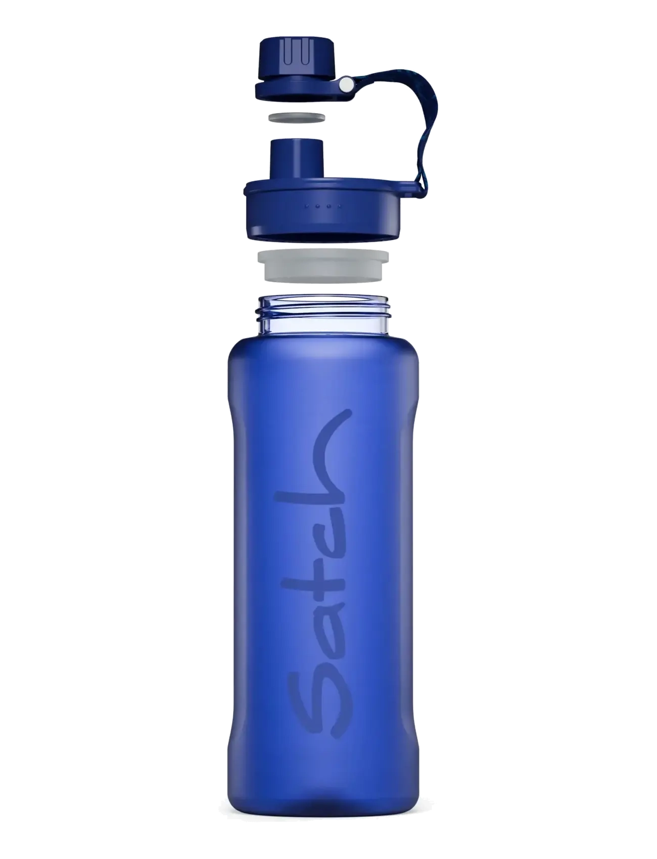 Satch - BIG BOTTLE - vandflasker - cobalt blue - 3