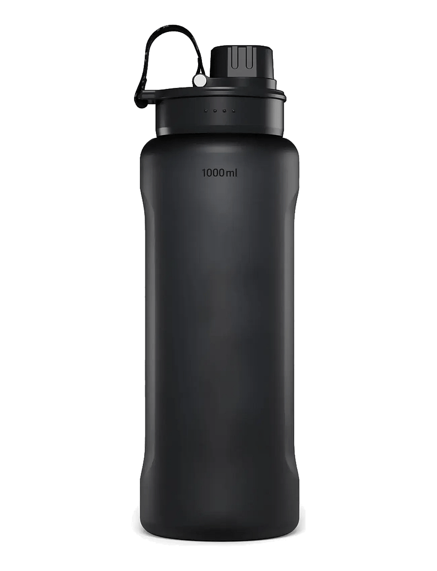 Satch - BIG BOTTLE - wasserflaschen - black - 1