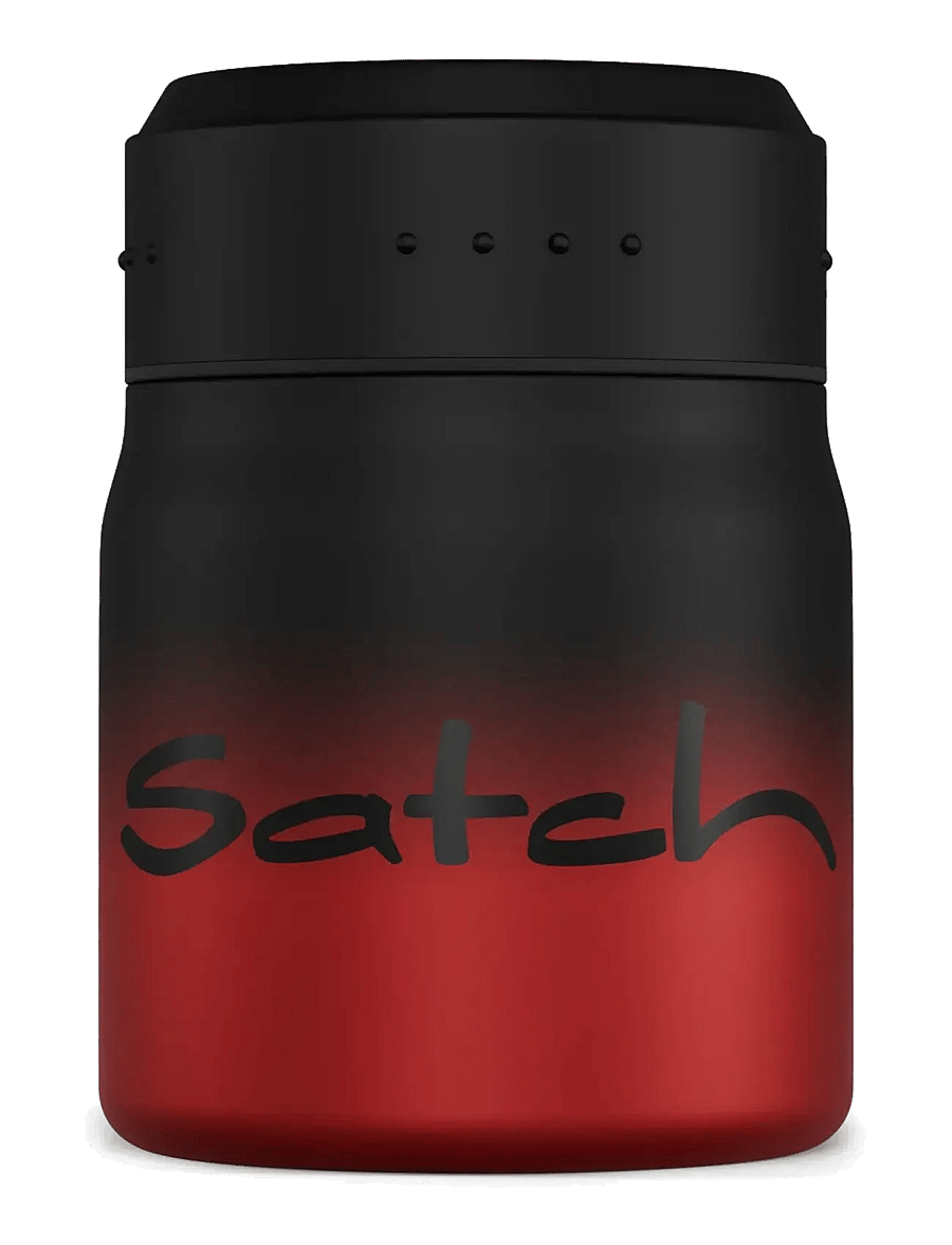 Satch - THERMO FOODCONTAINER - brotdosen - black graffiti - 0