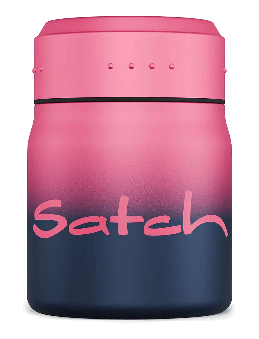 Satch - THERMO FOODCONTAINER - lunch trommel - pink graffiti - 0