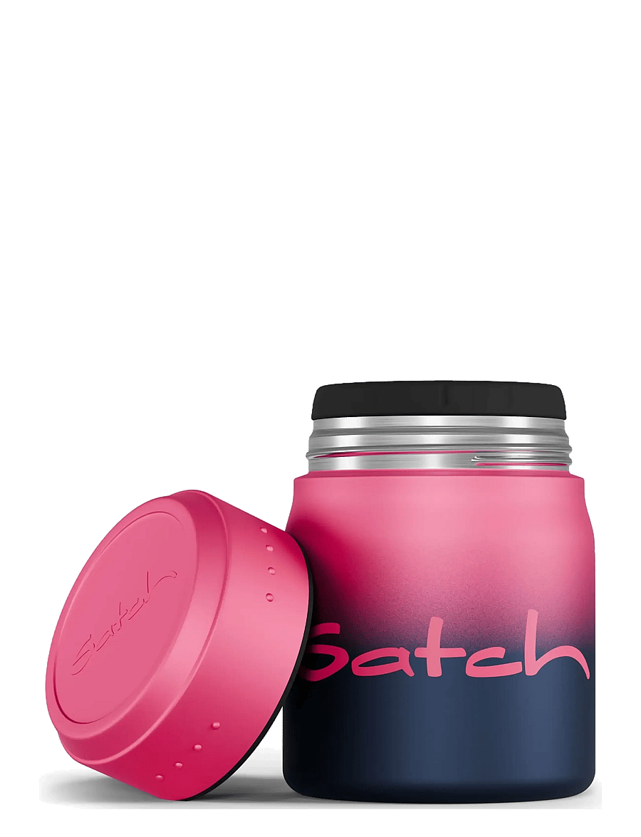 Satch - THERMO FOODCONTAINER - lunch trommel - pink graffiti - 4
