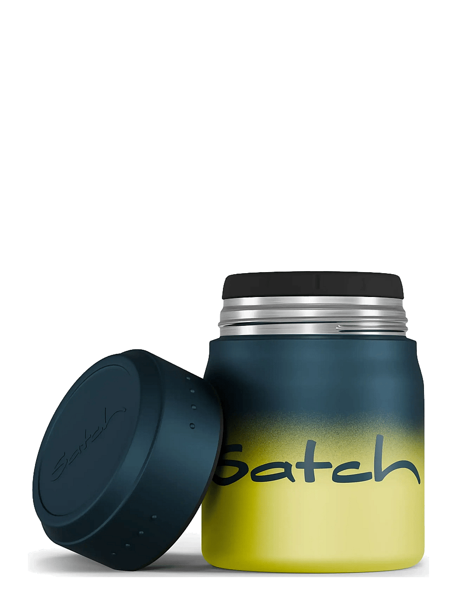 Satch - THERMO FOODCONTAINER - matlådor - blue graffiti - 3