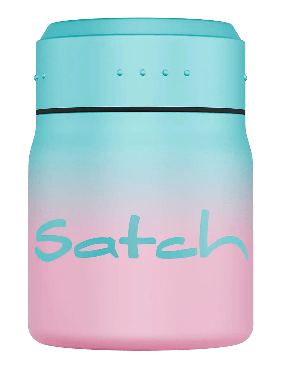 Satch - THERMO FOODCONTAINER - matlådor - light blue gaffiti - 0