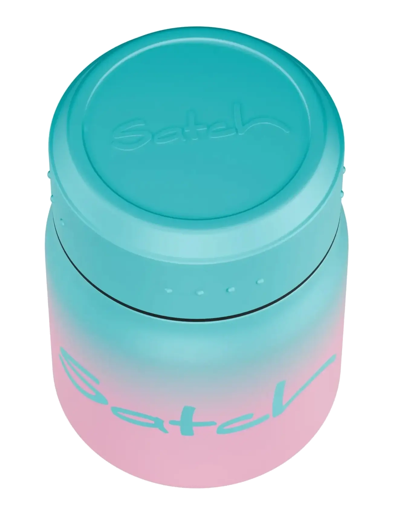 Satch - THERMO FOODCONTAINER - light blue gaffiti - 2