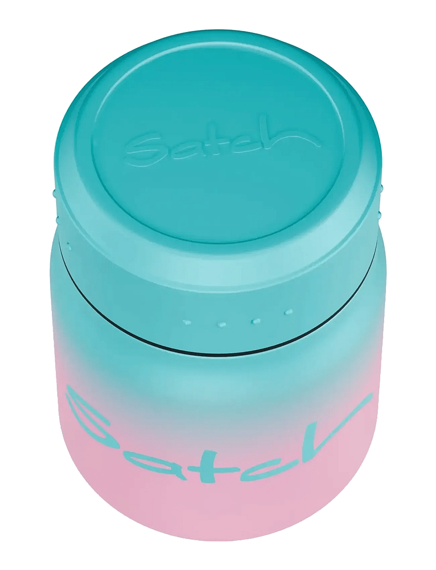 Satch - THERMO FOODCONTAINER - matlådor - light blue gaffiti - 2