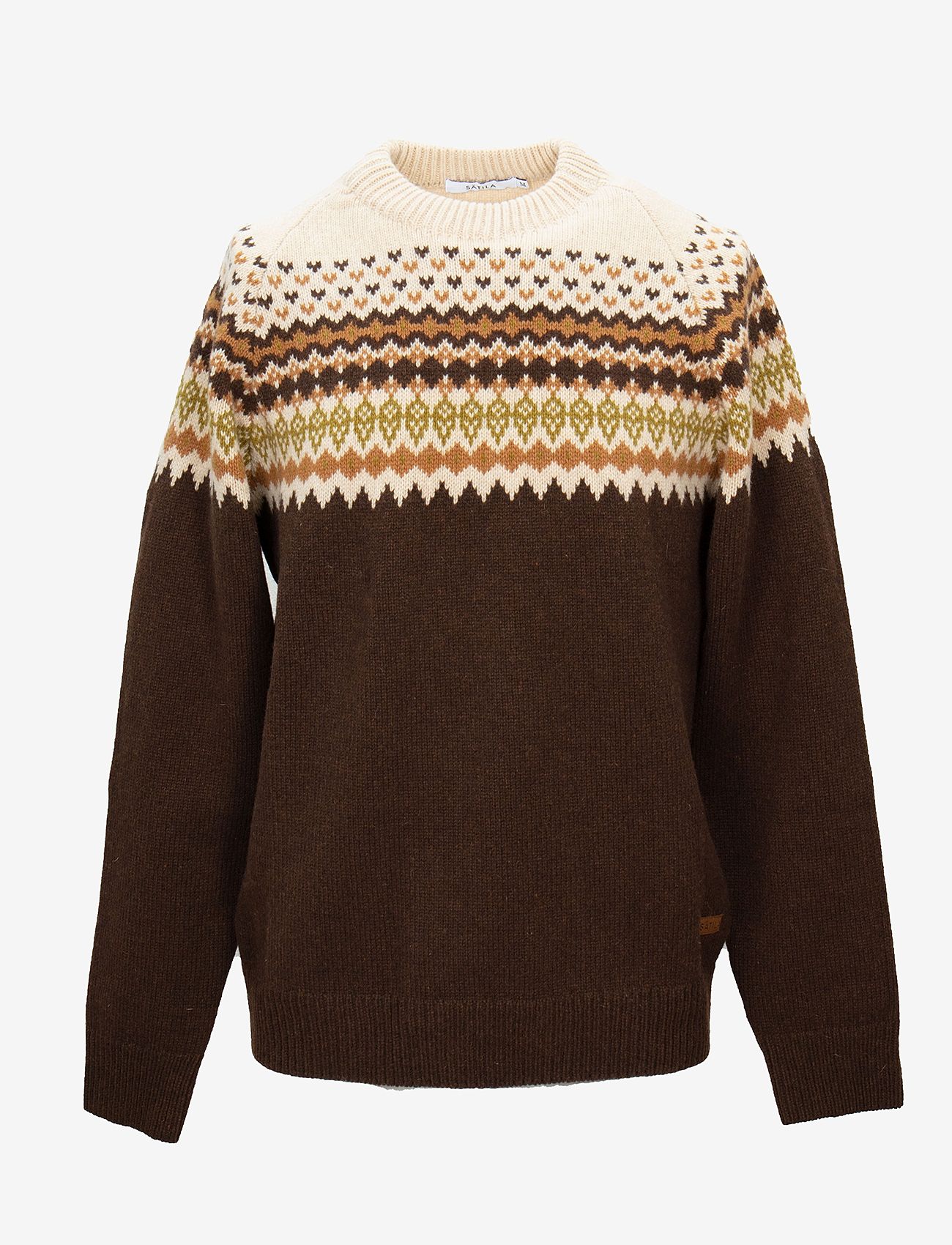 Sätila of Sweden - Sarek sweater - rundhalsad - brown - 0