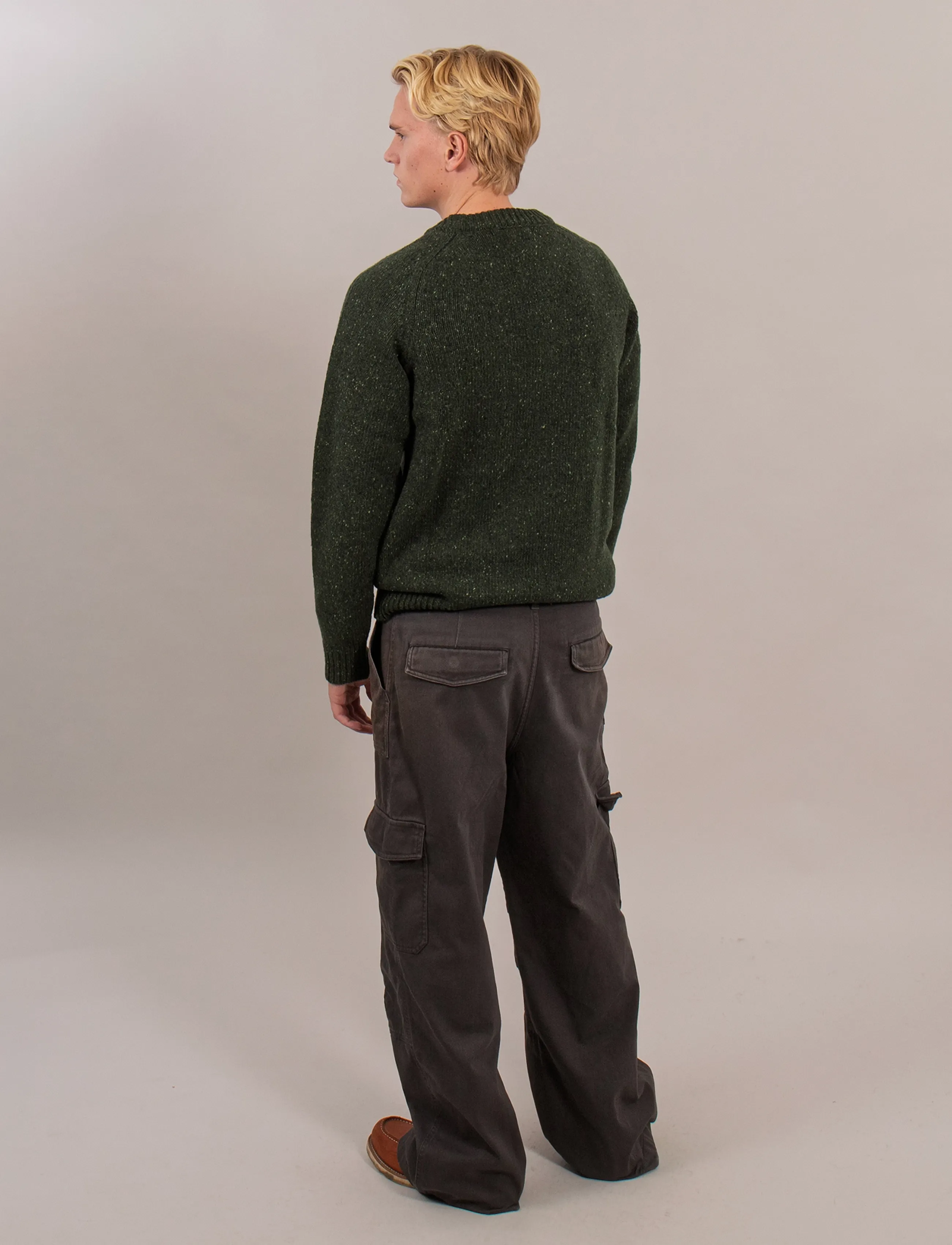 Sätila of Sweden - Dagsnäs sweater - rundhalsad - dark green - 5