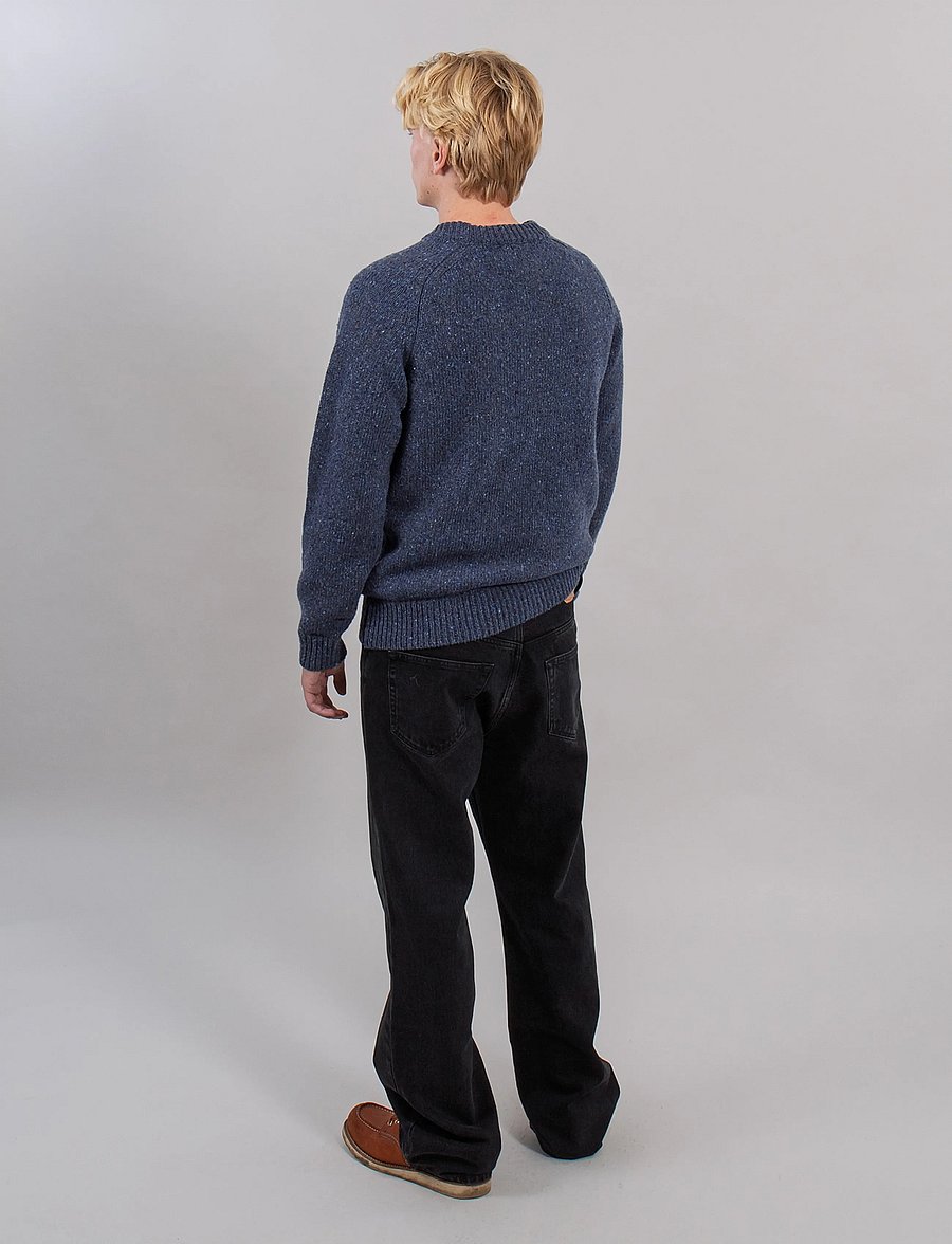 Sätila of Sweden - Dagsnäs sweater - round necks - denim blue - 4