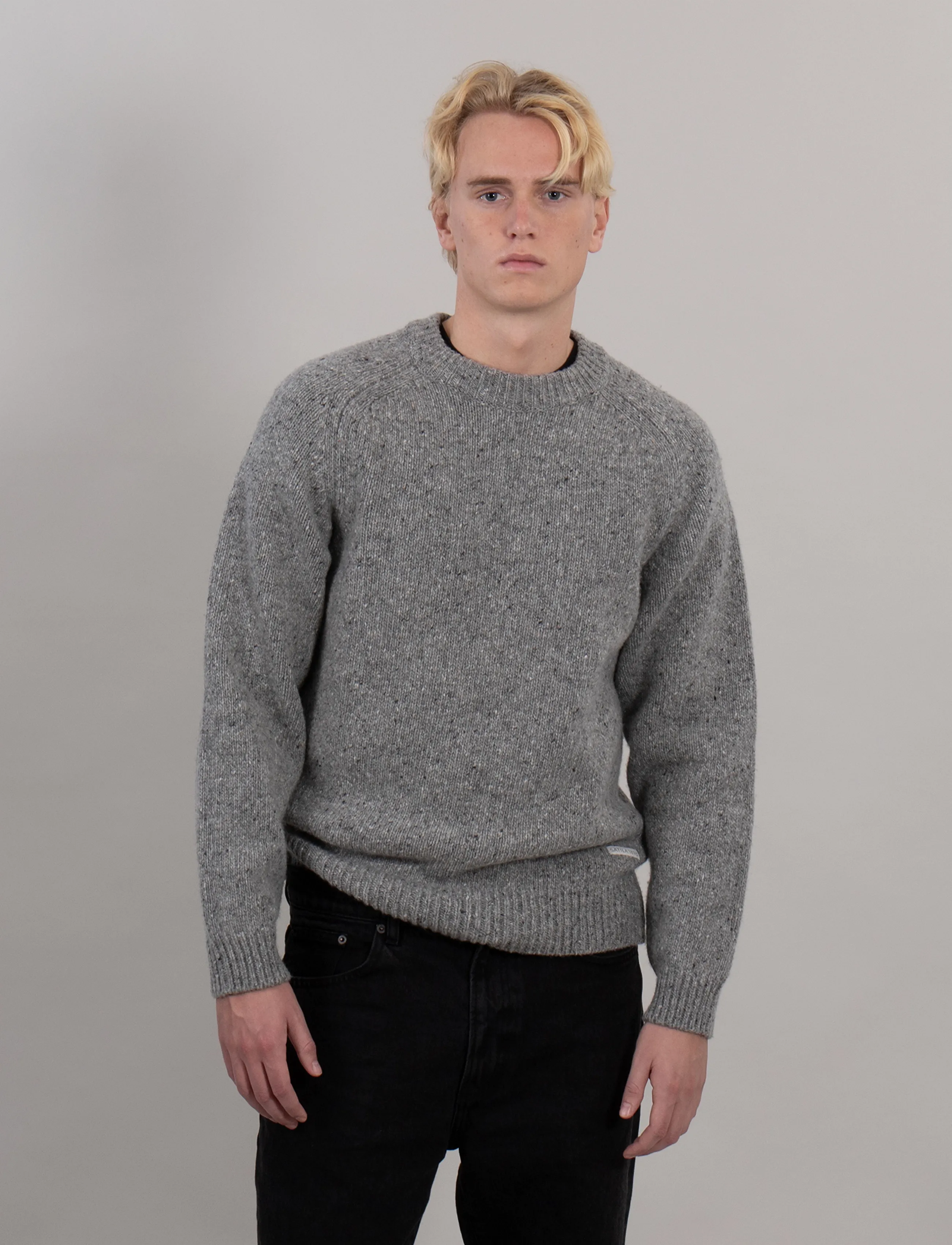 Sätila of Sweden - Dagsnäs sweater - sügisesed riided - grey melange - 0