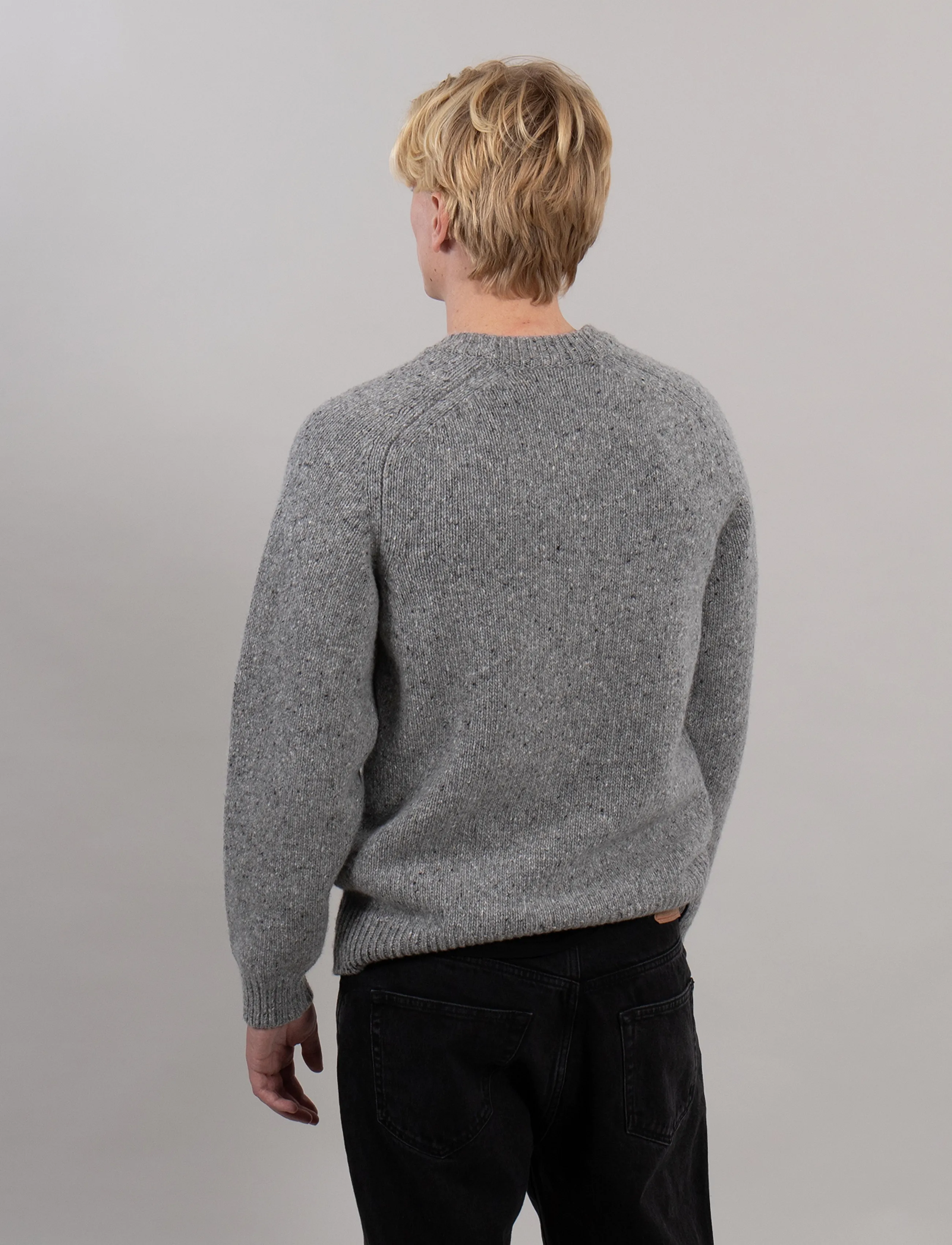 Sätila of Sweden - Dagsnäs sweater - sügisesed riided - grey melange - 2