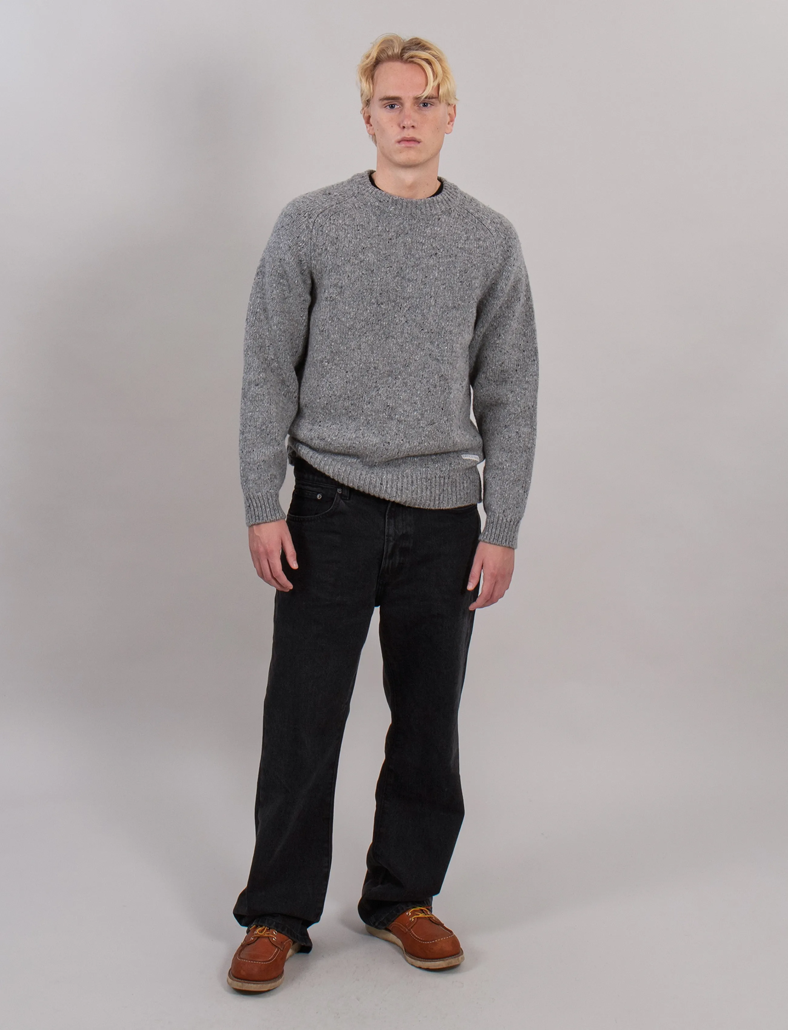 Sätila of Sweden - Dagsnäs sweater - sügisesed riided - grey melange - 3