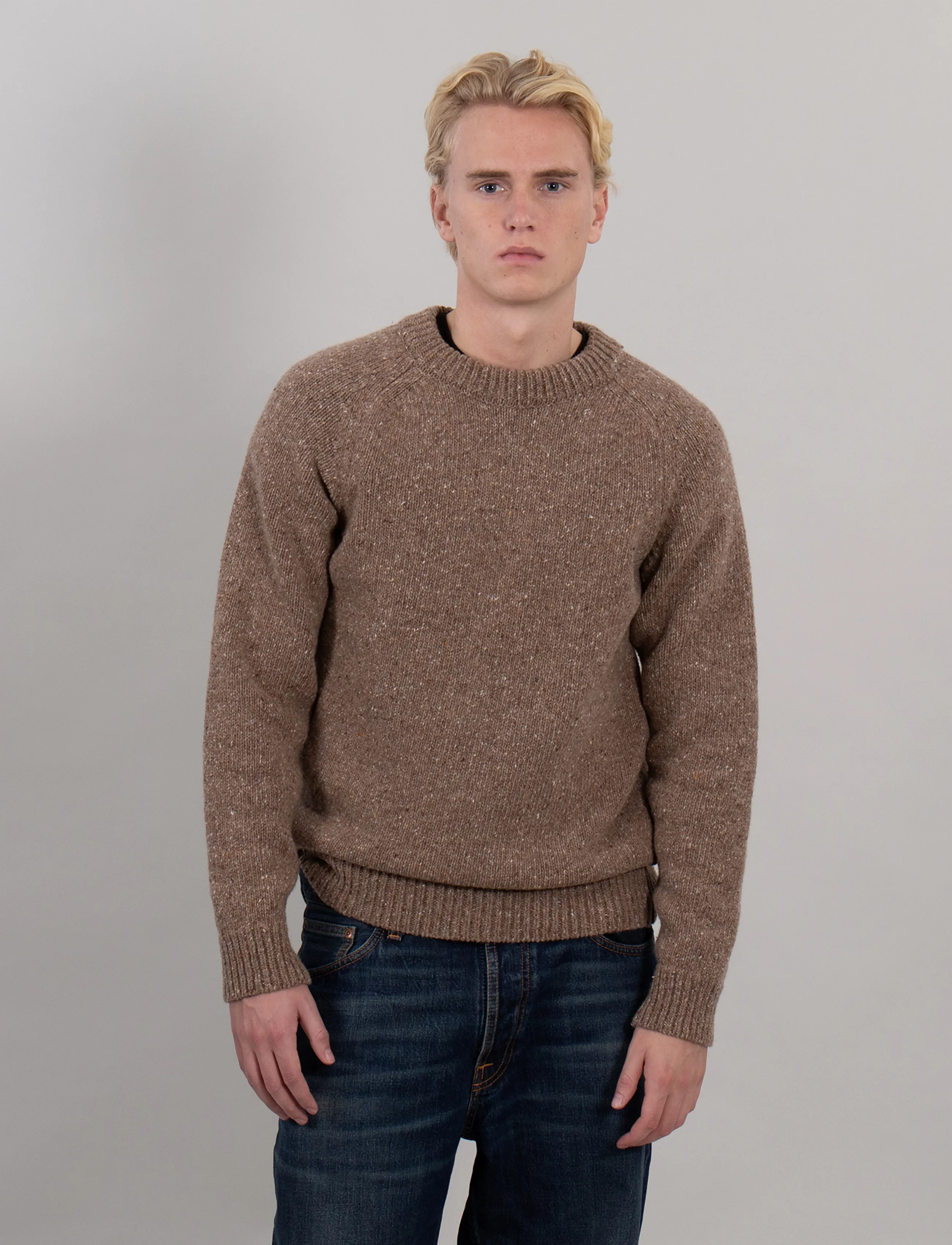 Sätila of Sweden - Dagsnäs sweater - efterårstøj - taupe - 0