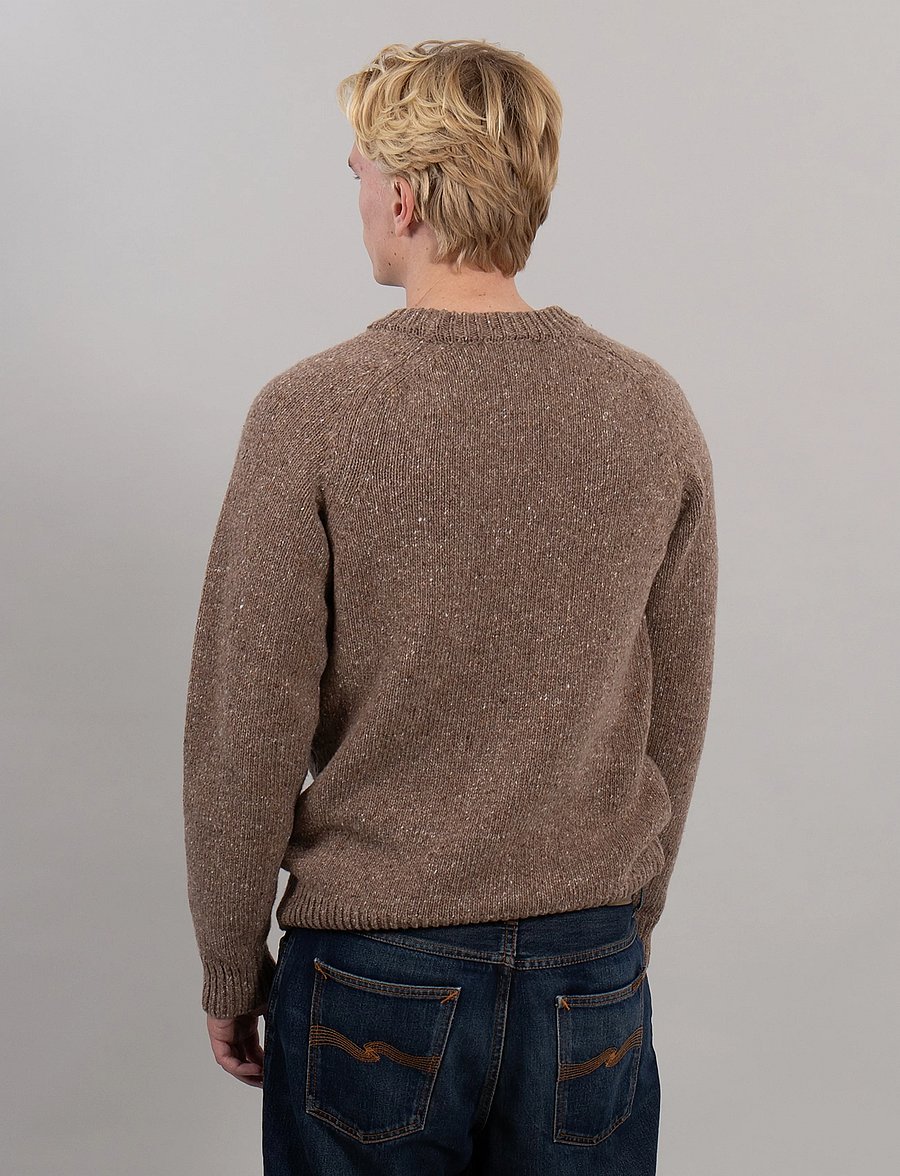 Sätila of Sweden - Dagsnäs sweater - round necks - taupe - 3
