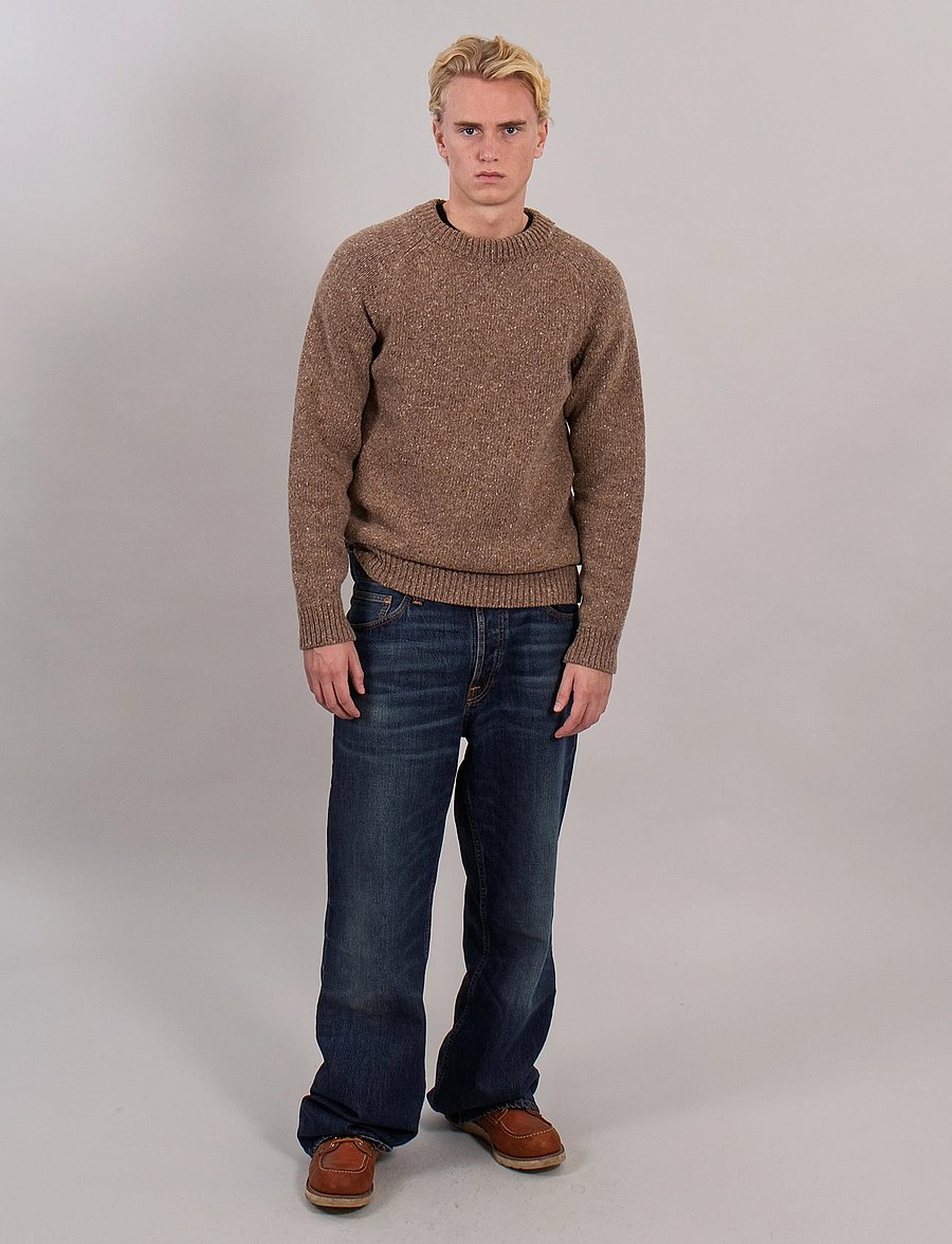 Sätila of Sweden - Dagsnäs sweater - round necks - taupe - 4