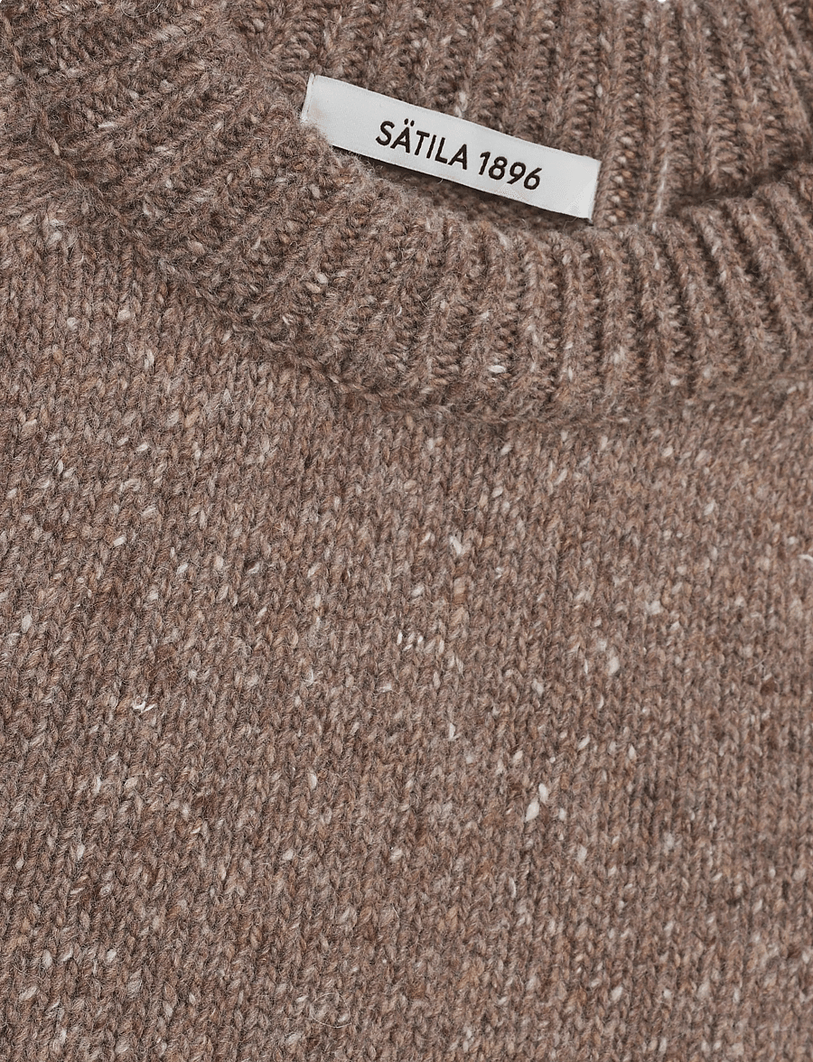 Sätila of Sweden - Dagsnäs sweater - rundhals - taupe - 2