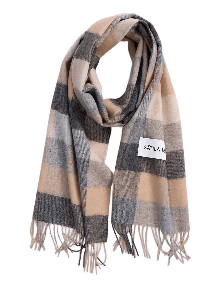 Sätila of Sweden - Örby scarf - talvesallid - beige combo - 1