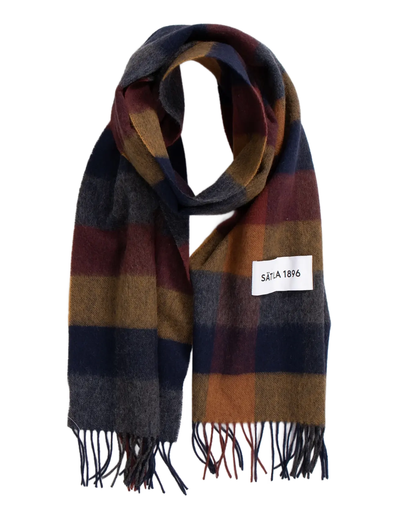 Sätila of Sweden Örby scarf - Skjerf - DK NAVY COMBO / multi