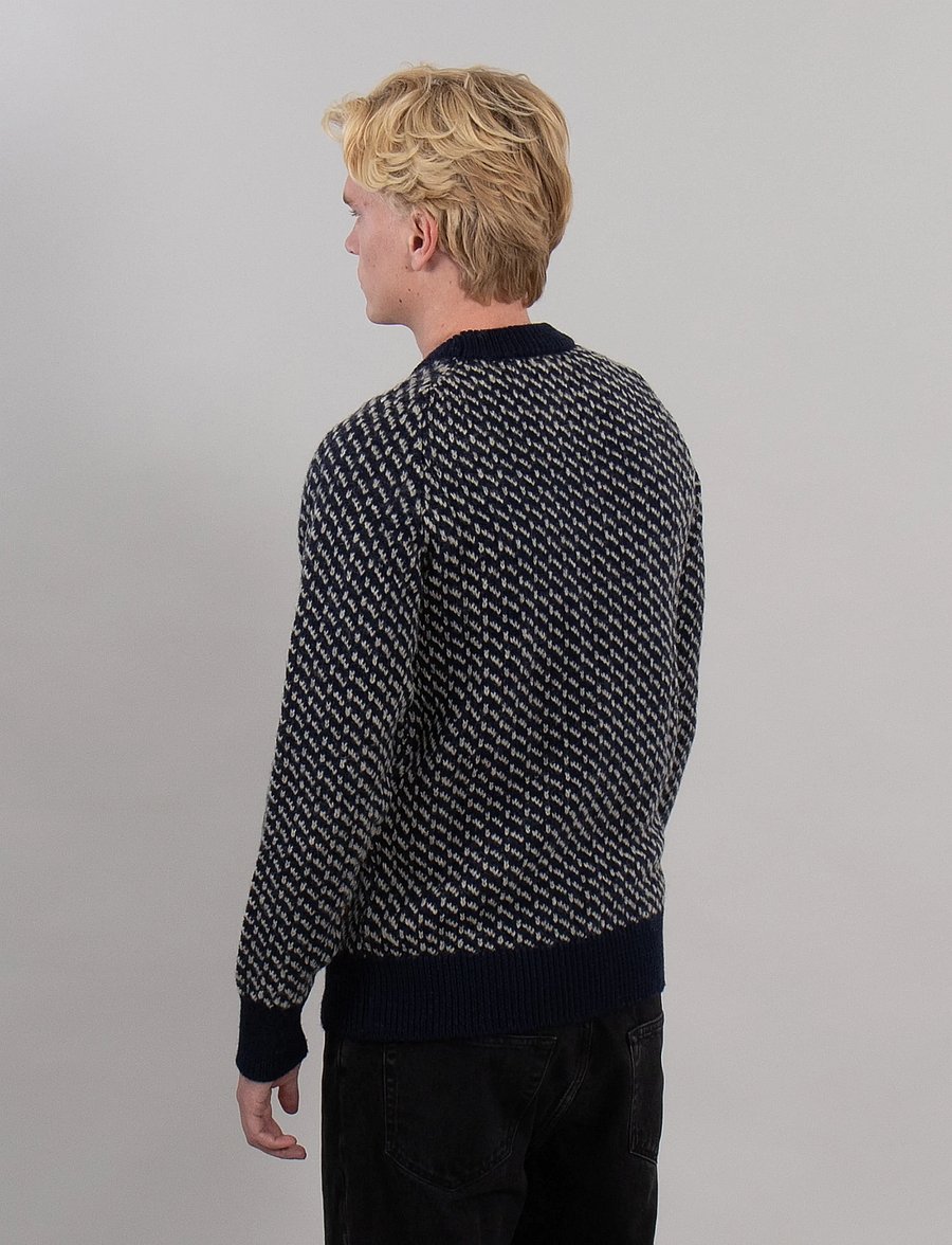 Sätila of Sweden - Eneby sweater - rundhals - dk navy - 3