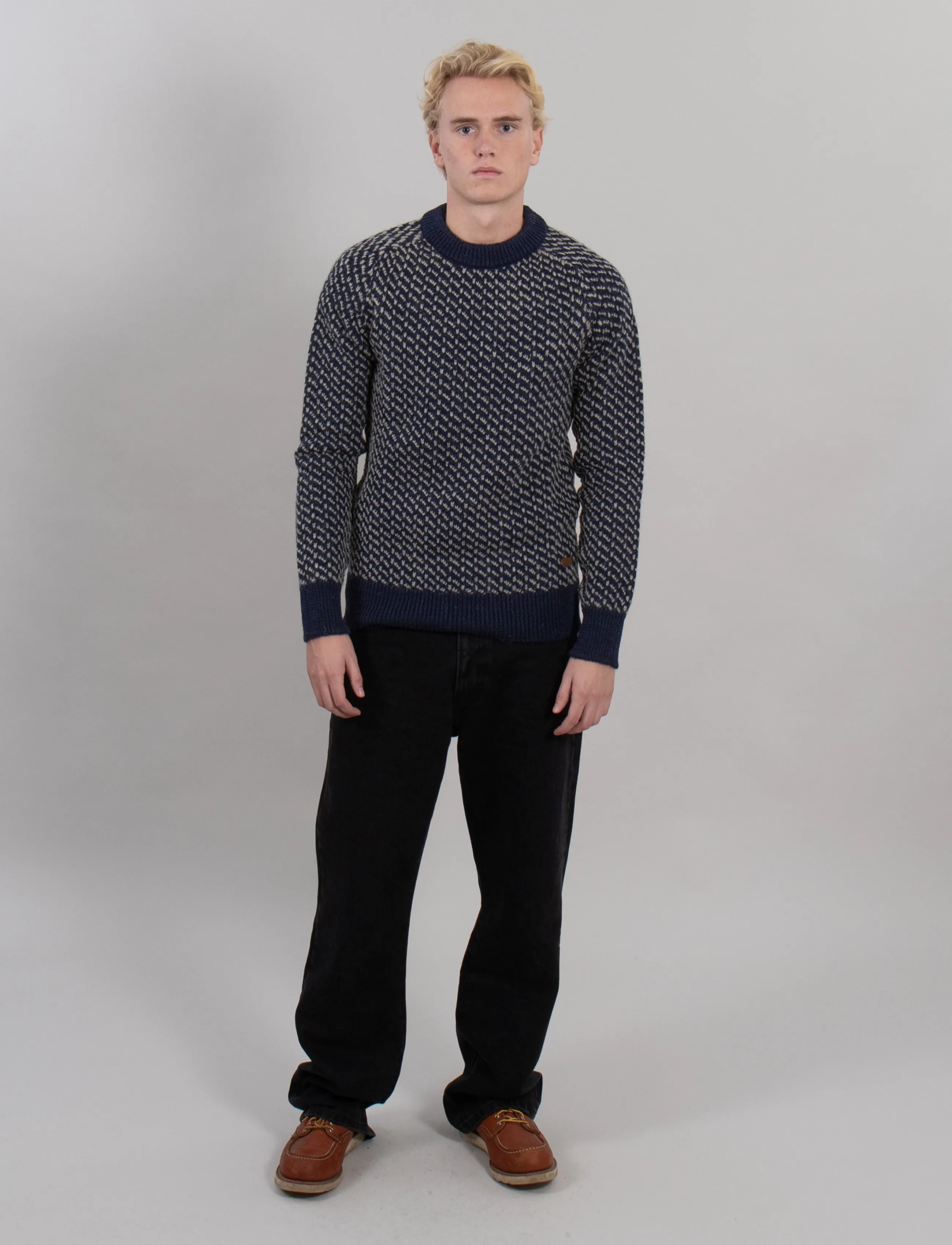 Sätila of Sweden - Eneby sweater - herbstliche kleidung - dk navy - 4