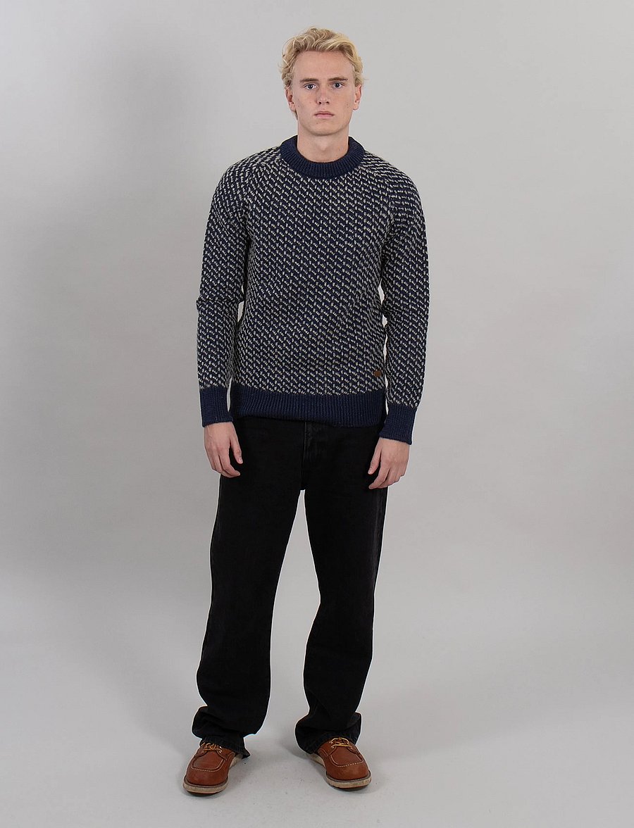 Sätila of Sweden - Eneby sweater - rundhals - dk navy - 4