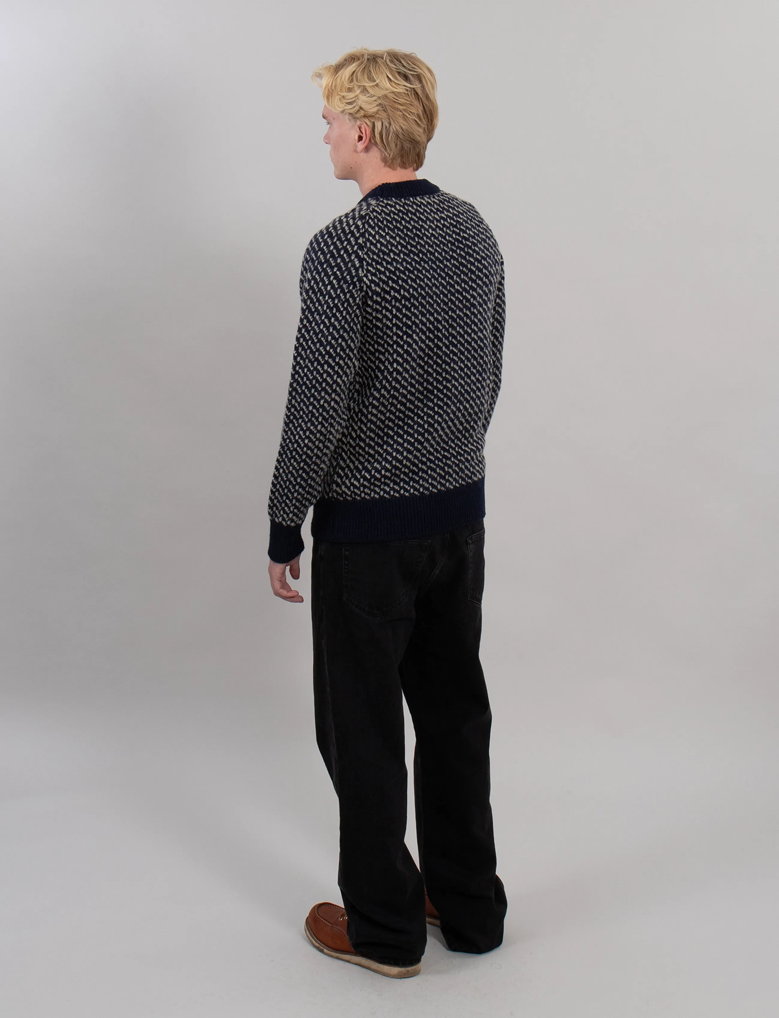 Sätila of Sweden - Eneby sweater - herbstliche kleidung - dk navy - 5