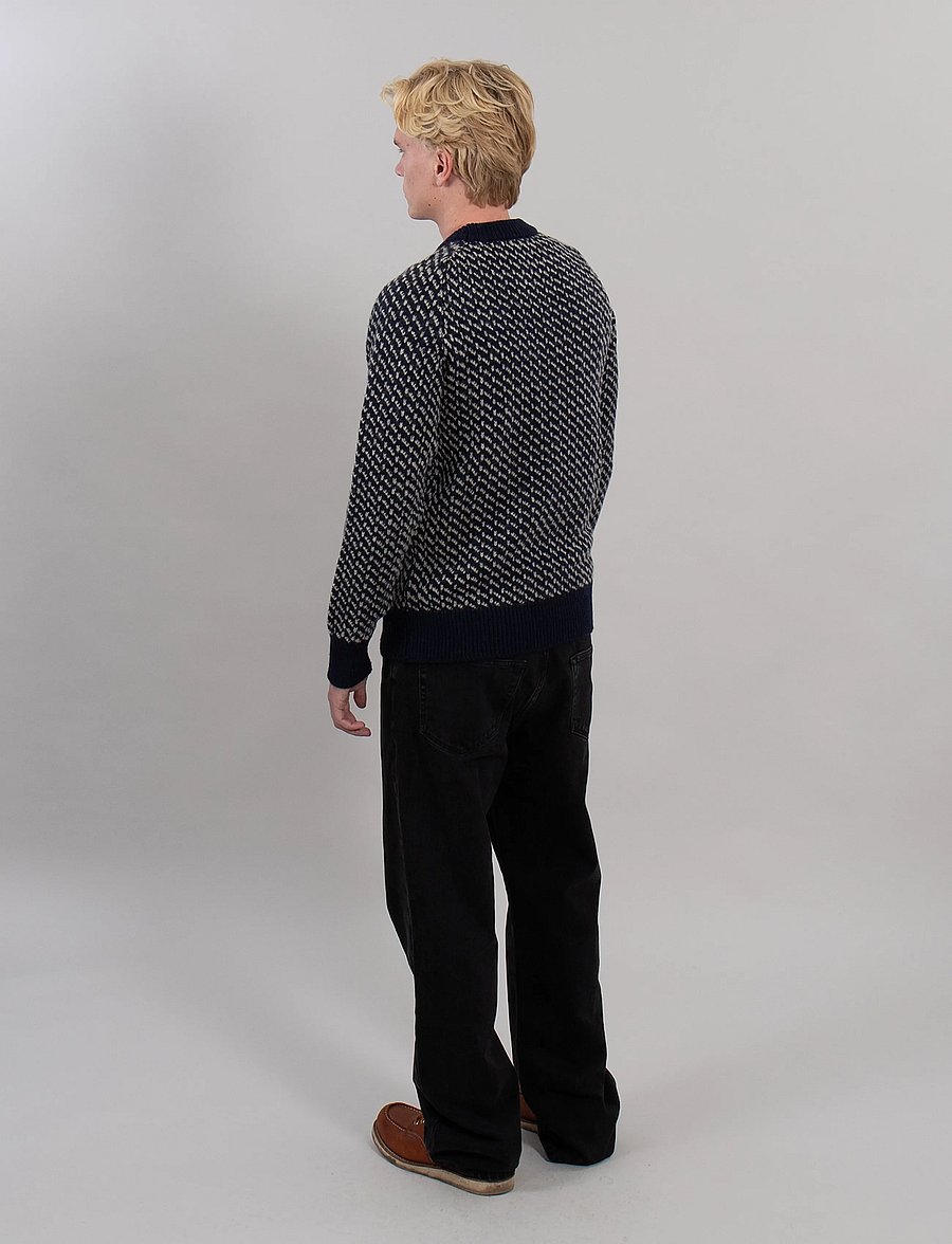 Sätila of Sweden - Eneby sweater - rundhals - dk navy - 5