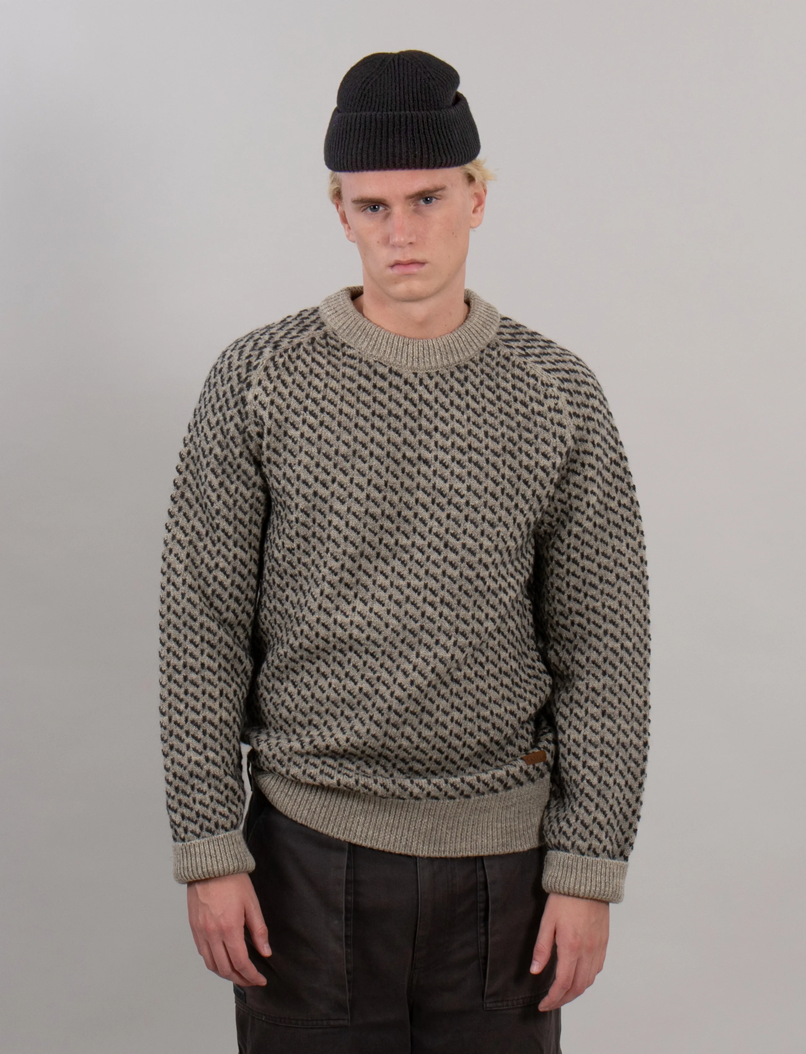 Sätila of Sweden - Eneby sweater - rundhalsad - natural grey - 0
