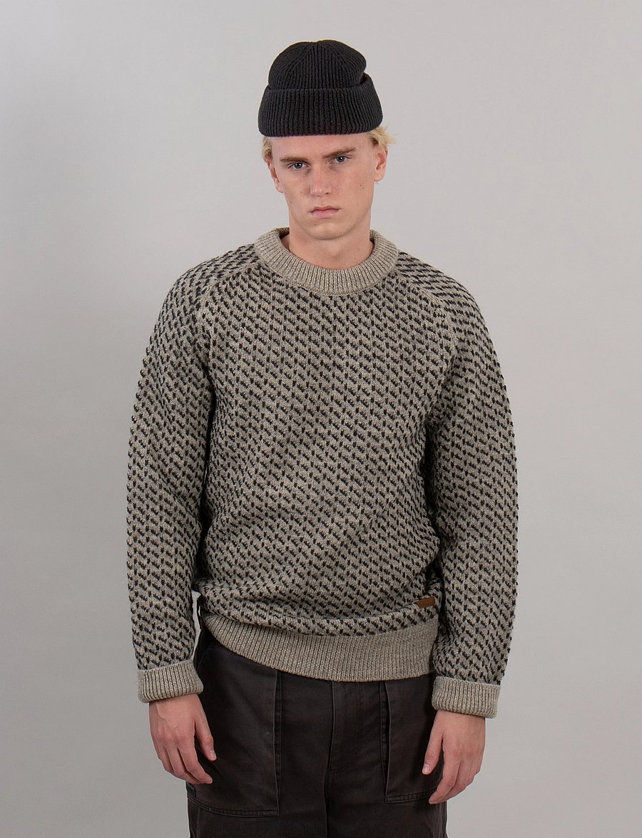 Sätila of Sweden - Eneby sweater - rundhalsad - natural grey - 0