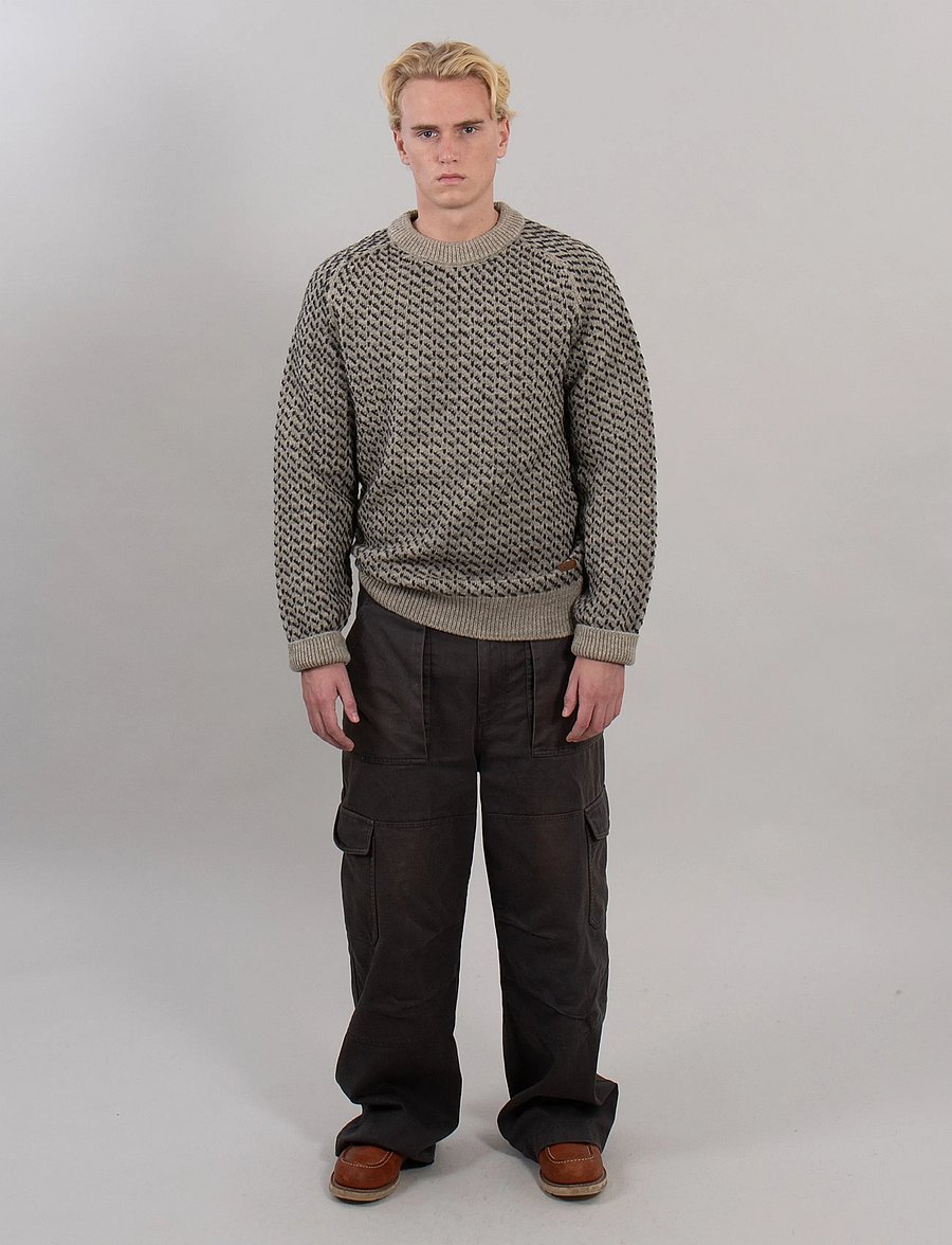 Sätila of Sweden - Eneby sweater - rundhalsad - natural grey - 4