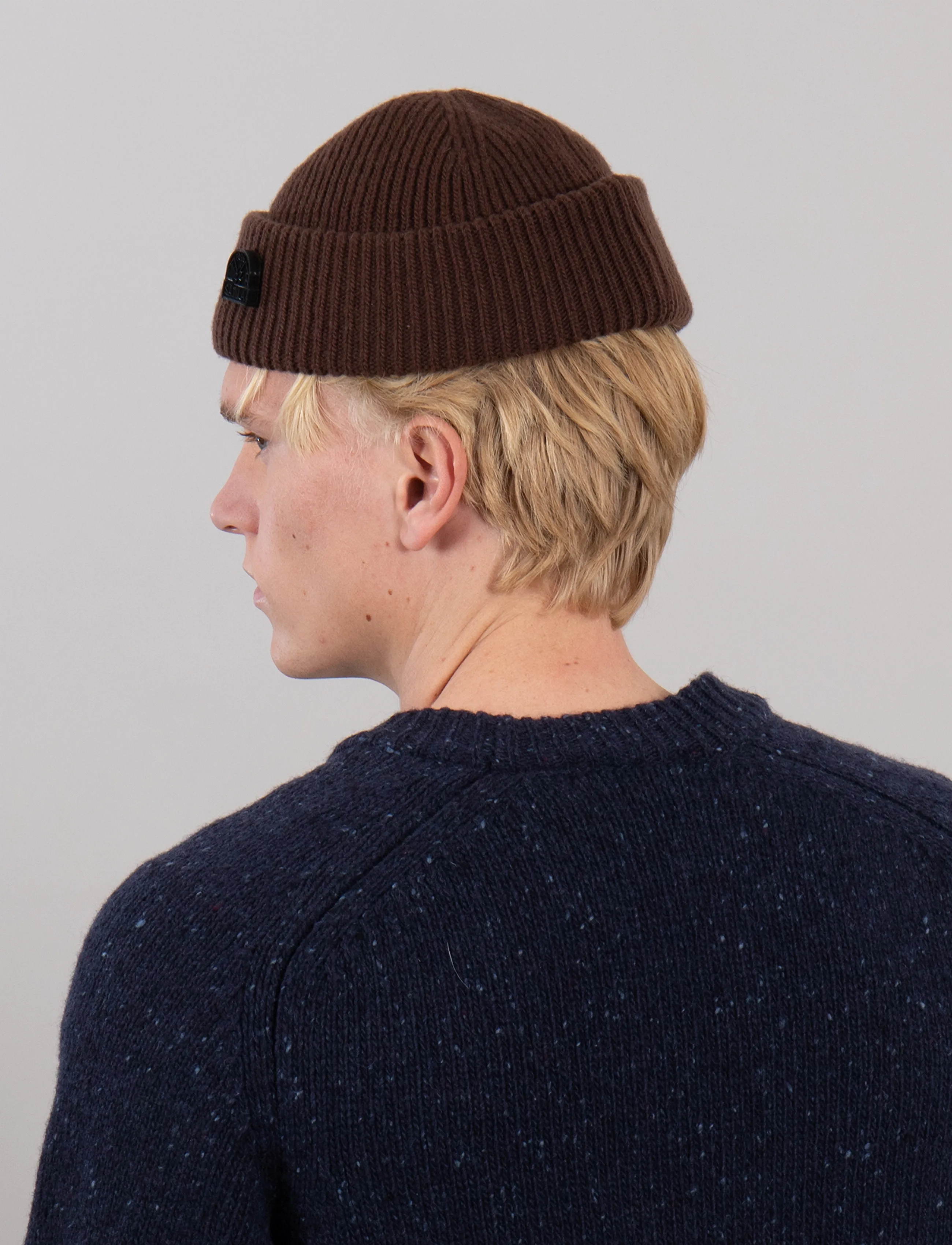 Sätila of Sweden - Fisherman beanie - accessoires - dk brown - 3