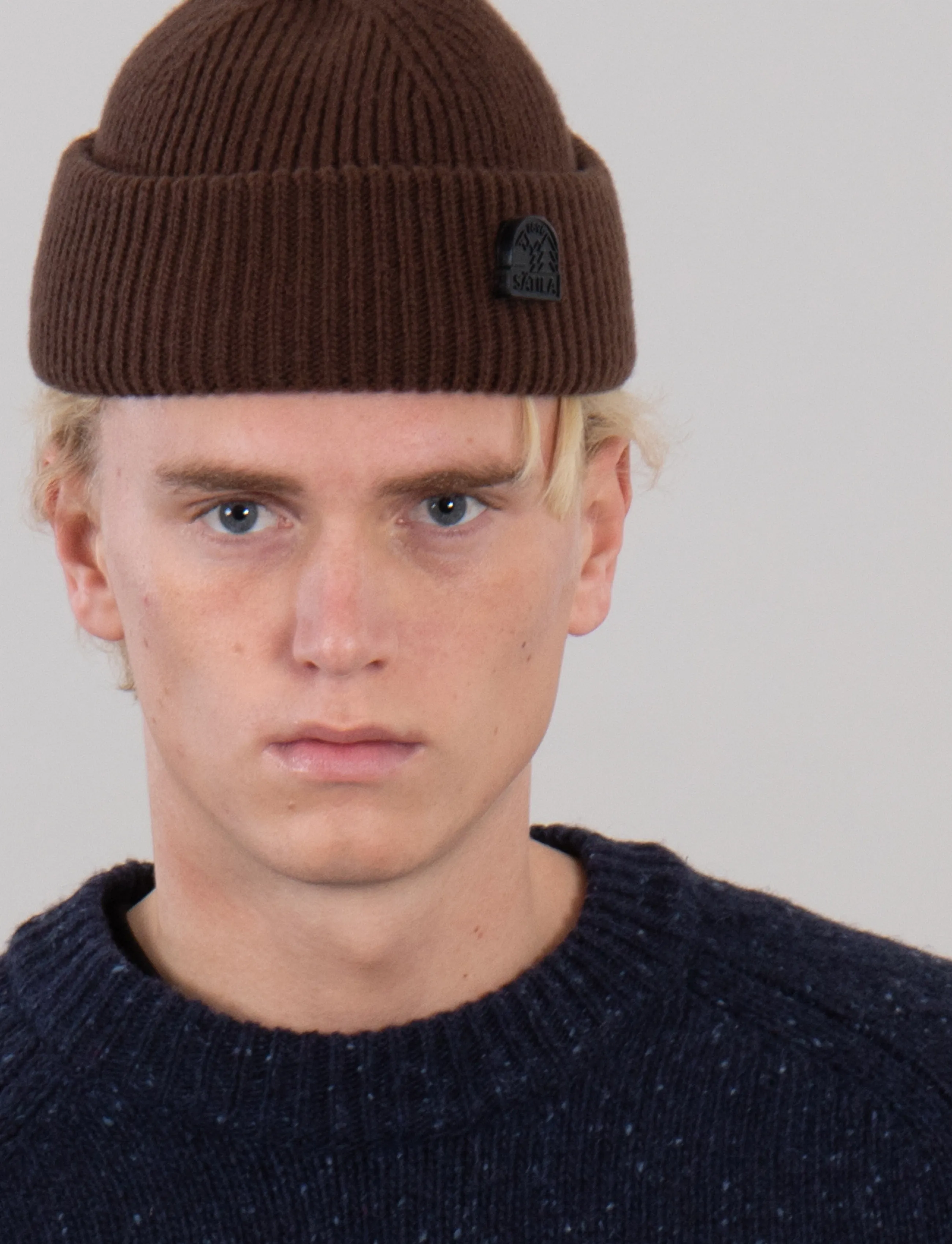 Sätila of Sweden - Fisherman beanie - accessoires - dk brown - 4