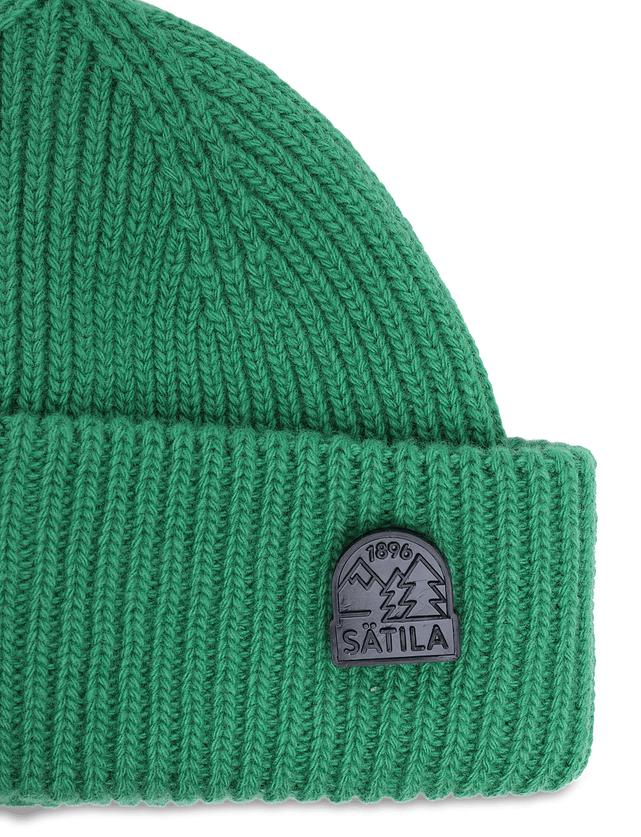 Sätila of Sweden - Fisherman beanie - kootud mütsid - green - 2